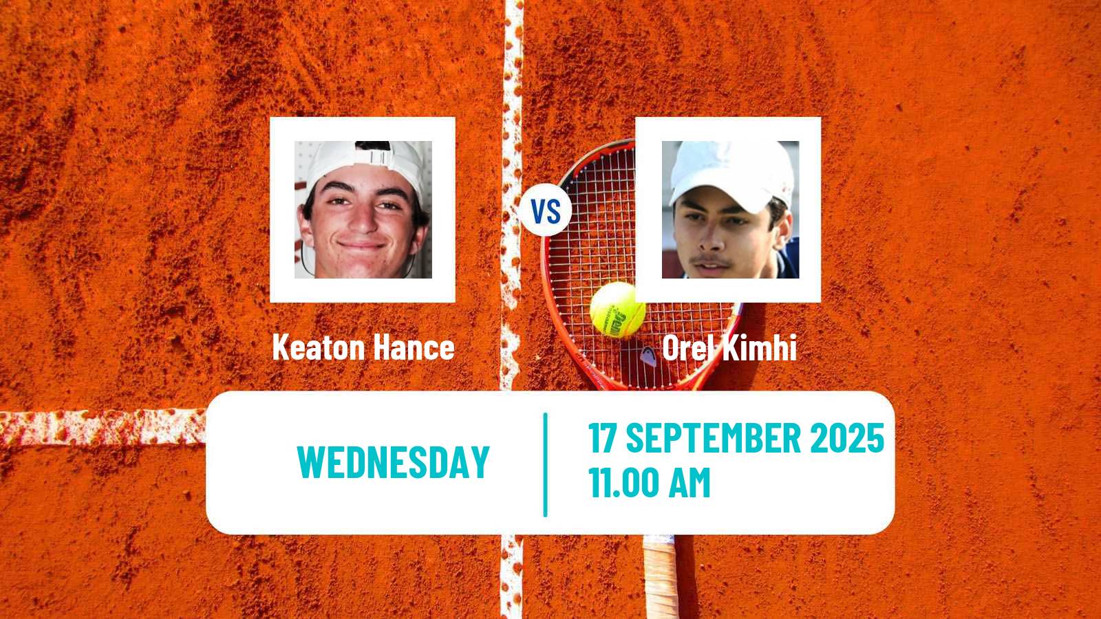 Tennis ITF M15 Fayetteville Ar Men Keaton Hance - Orel Kimhi