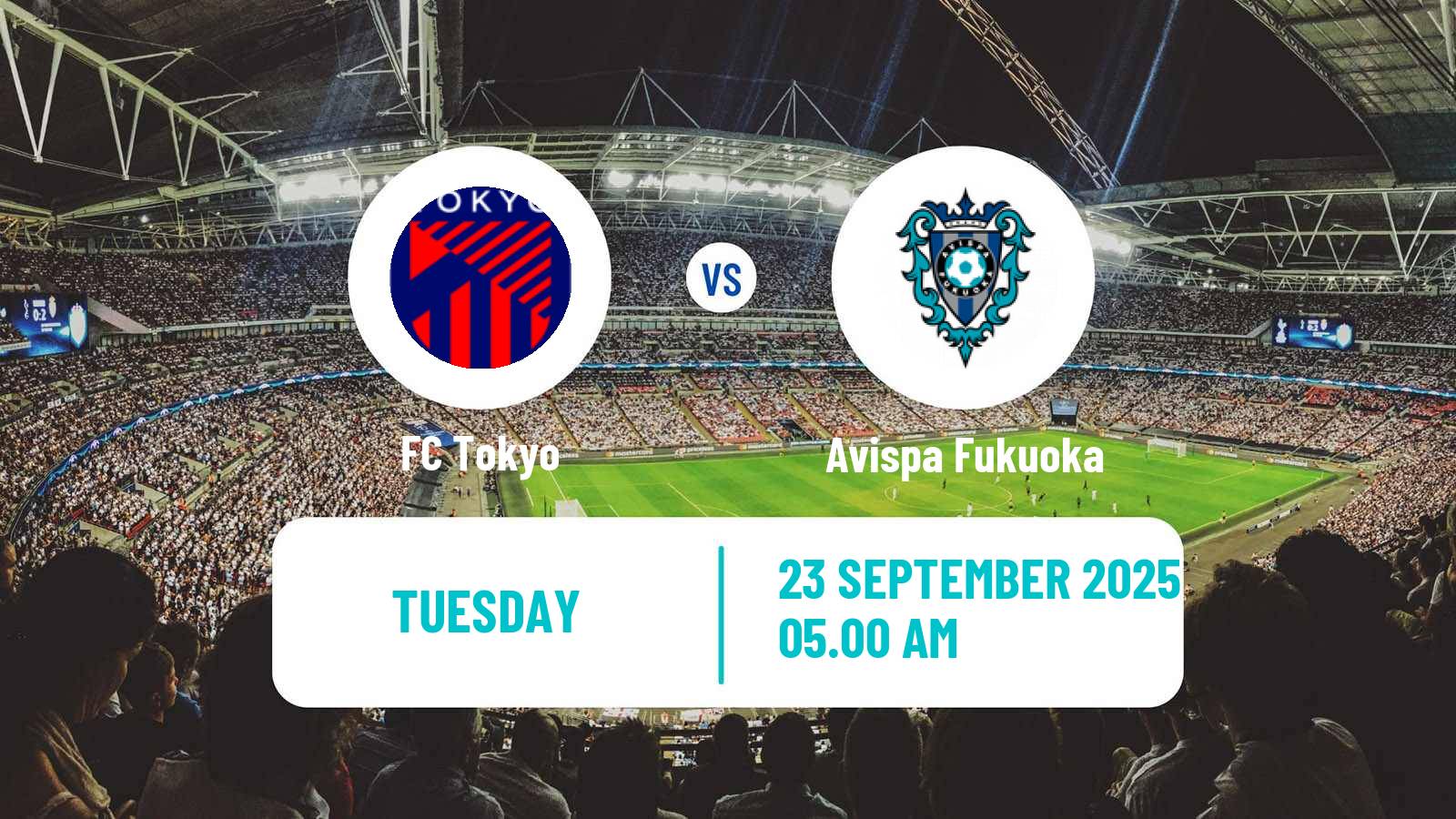 Football Japan J1 League Tokyo - Avispa Fukuoka