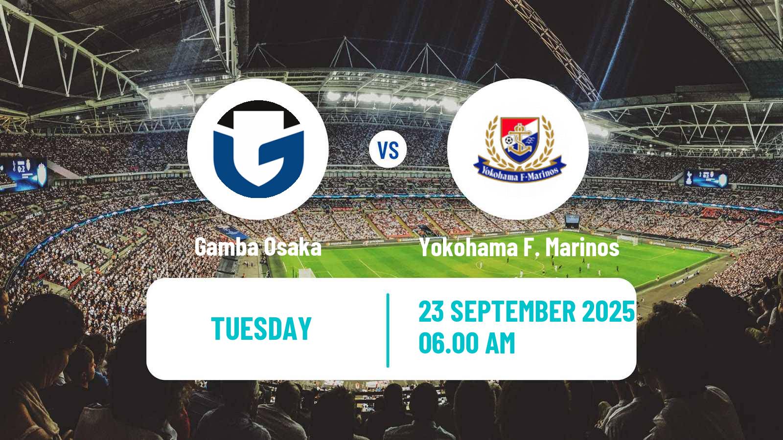 Football Japan J1 League Gamba Osaka - Yokohama F. Marinos