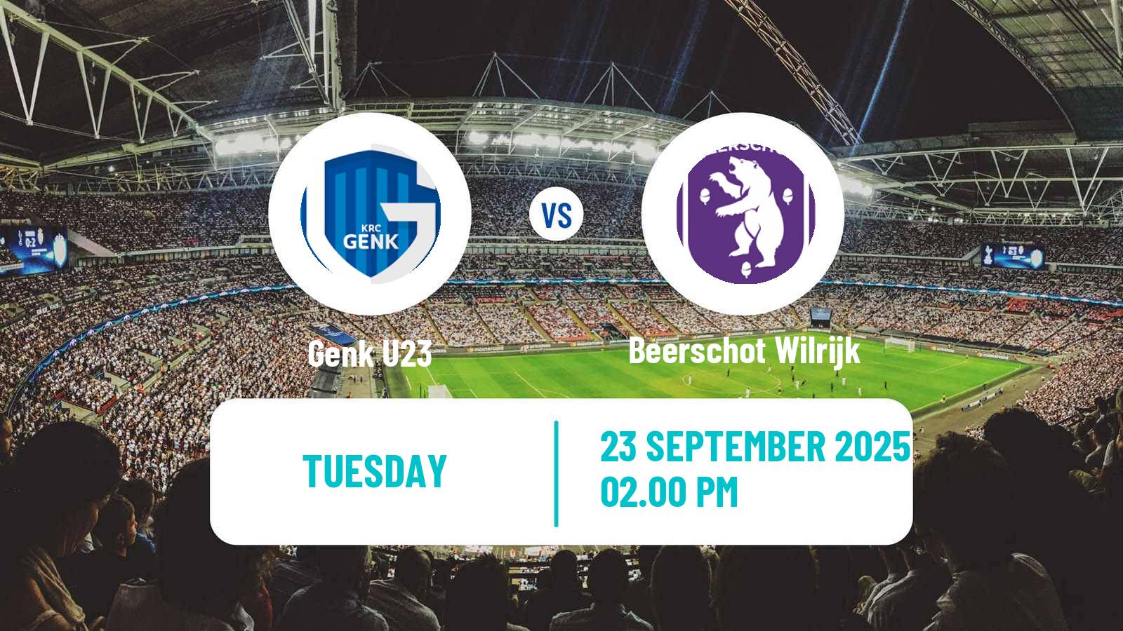 Football Belgian Сhallenger Pro League Genk U23 - Beerschot Wilrijk