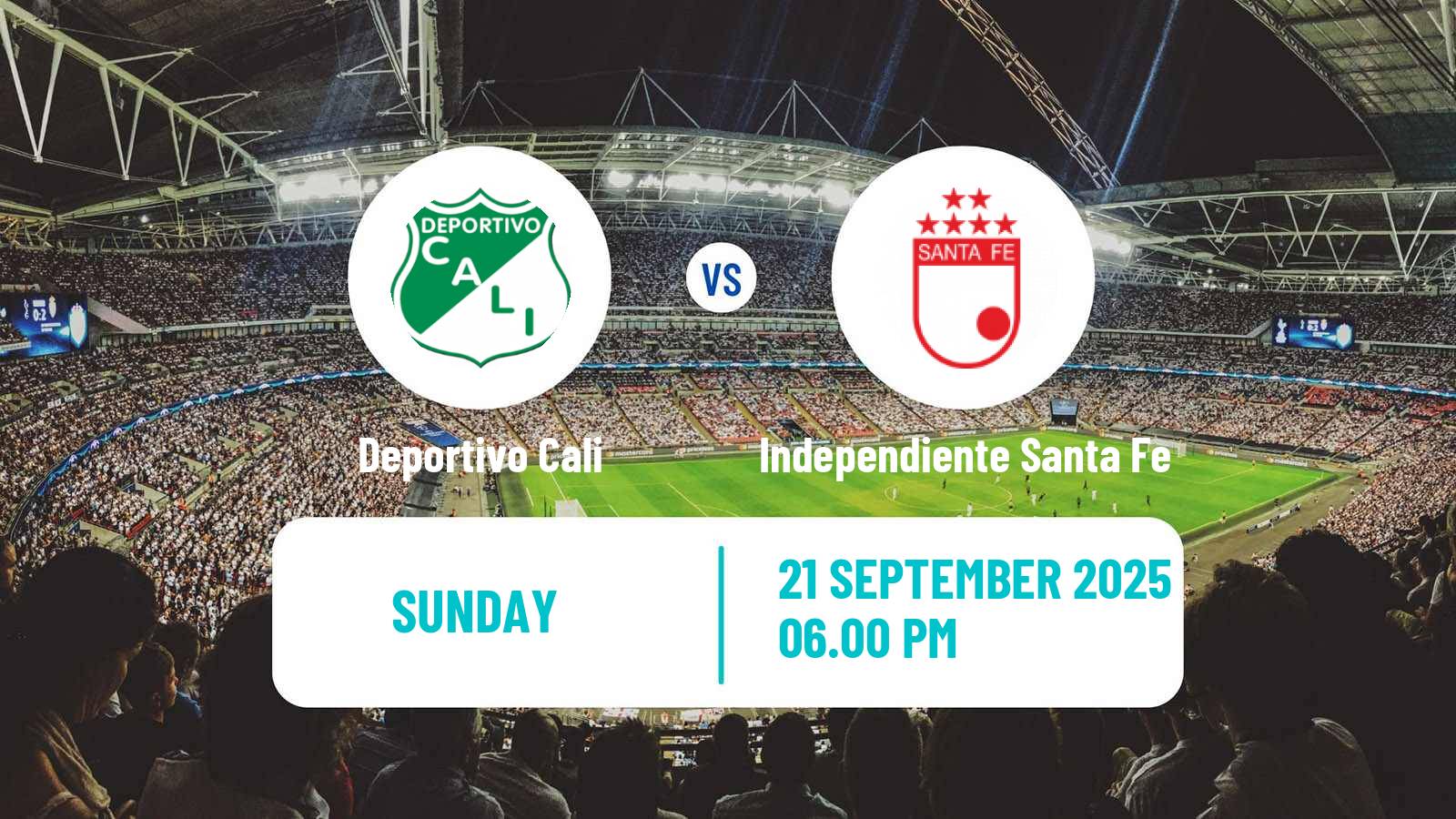 Football Colombian Liga Women Deportivo Cali - Independiente Santa Fe