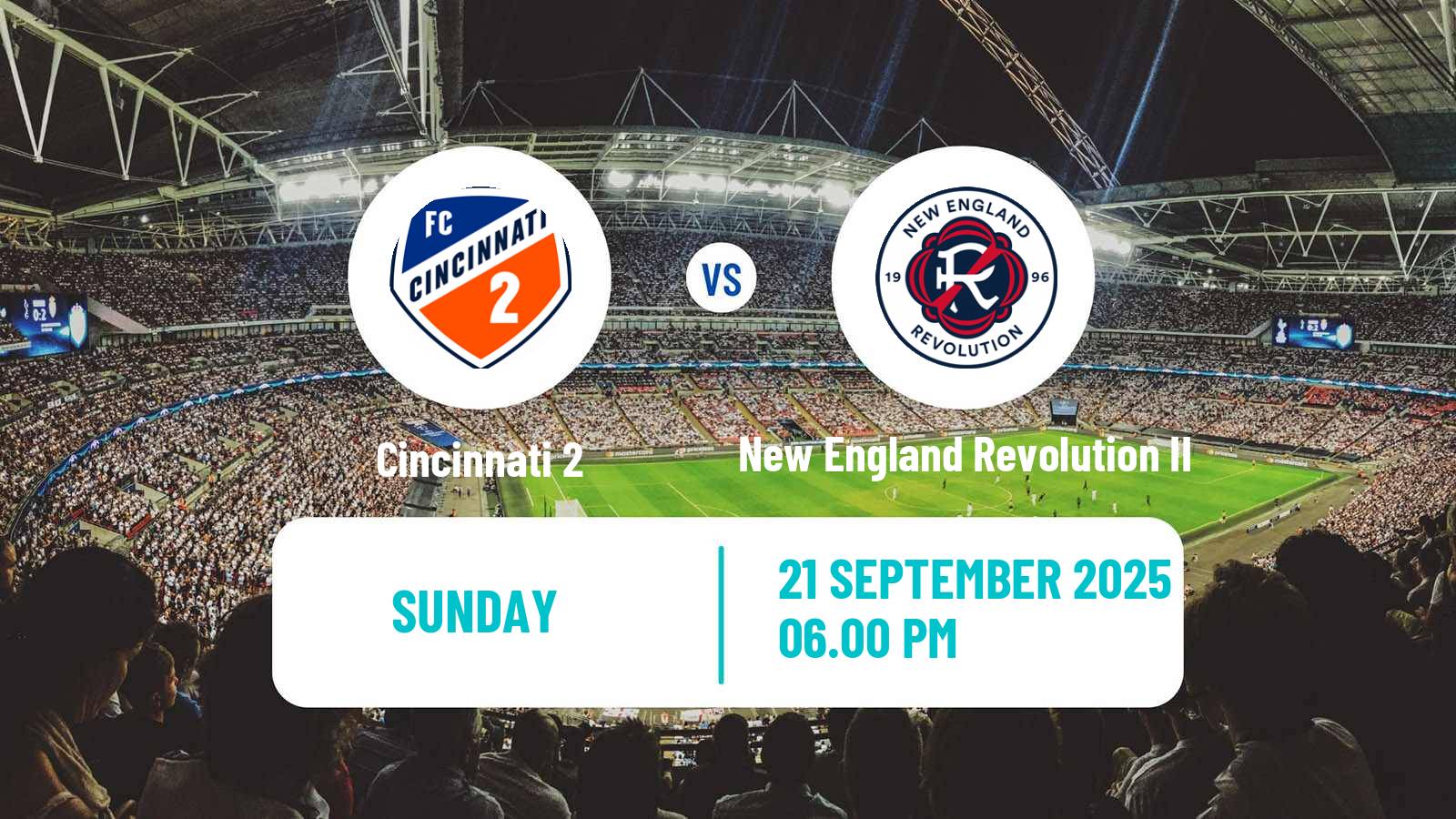 Football MLS Next Pro Cincinnati 2 - New England Revolution II