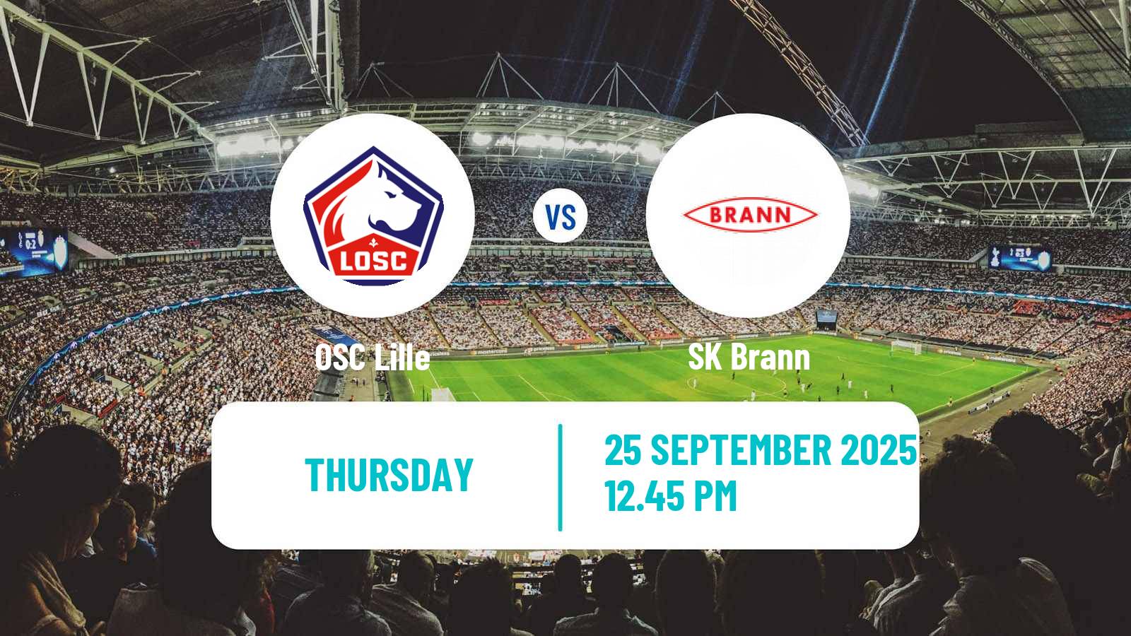 Football UEFA Europa League Lille - Brann