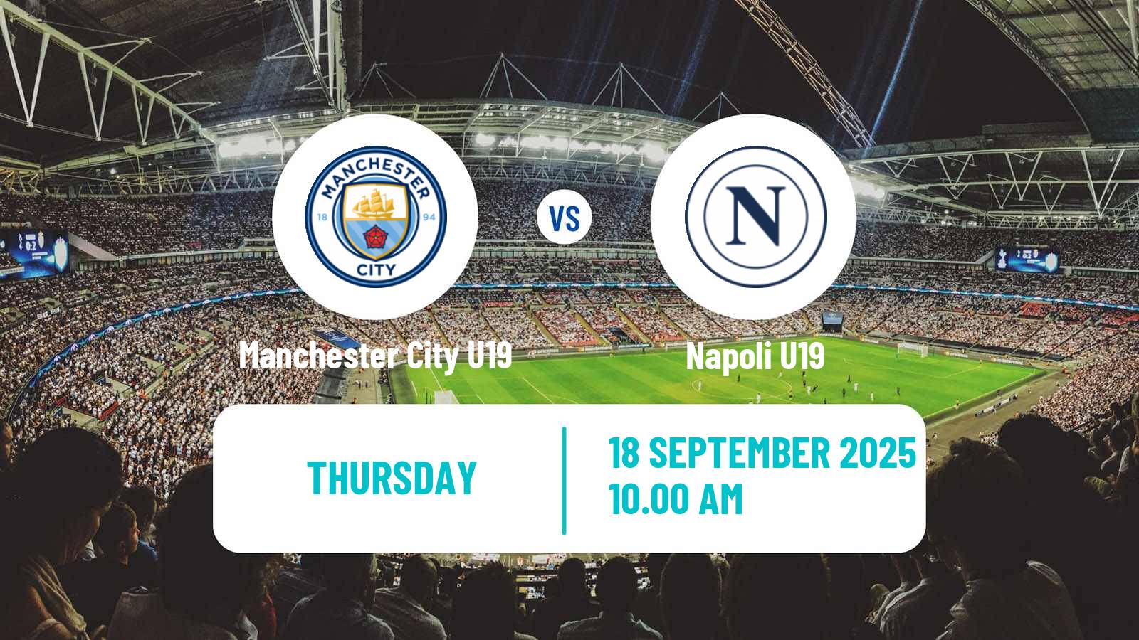 Football UEFA Youth League Manchester City U19 - Napoli U19