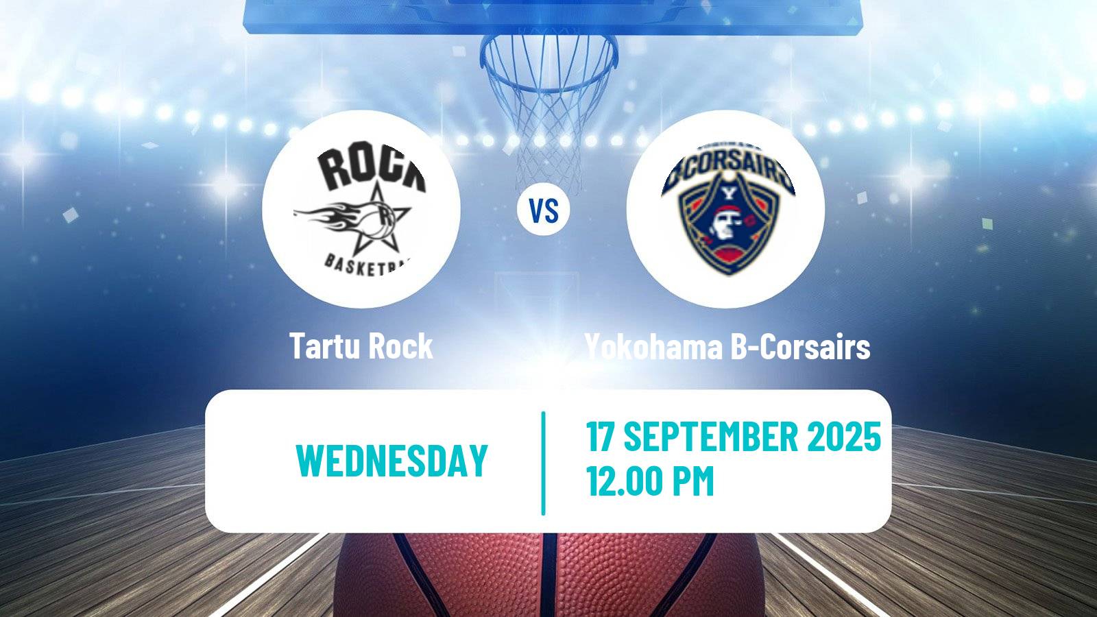 Basketball Club Friendly Basketball Tartu Rock - Yokohama B-Corsairs