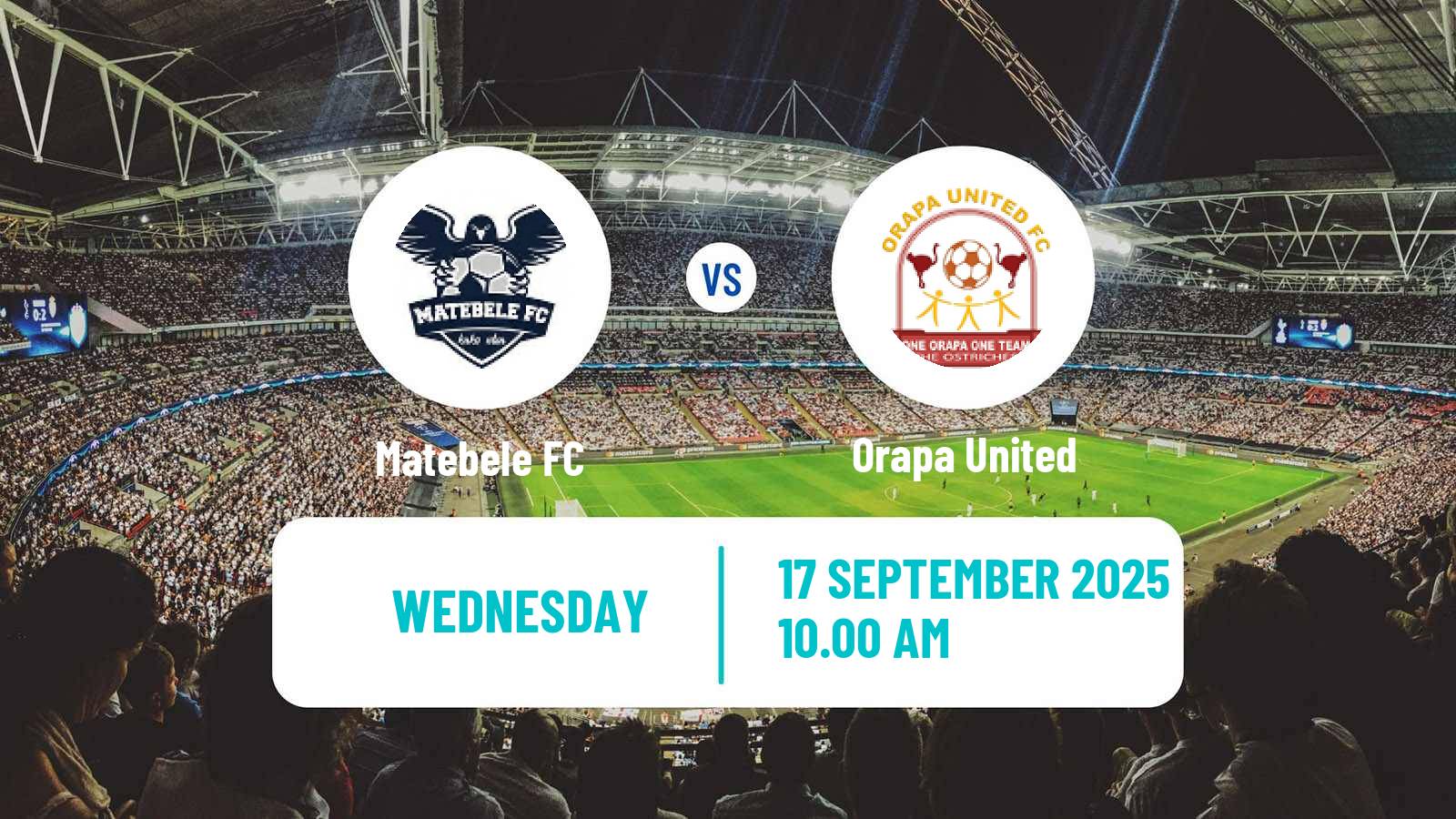Football Botswana Premier League Matebele - Orapa United