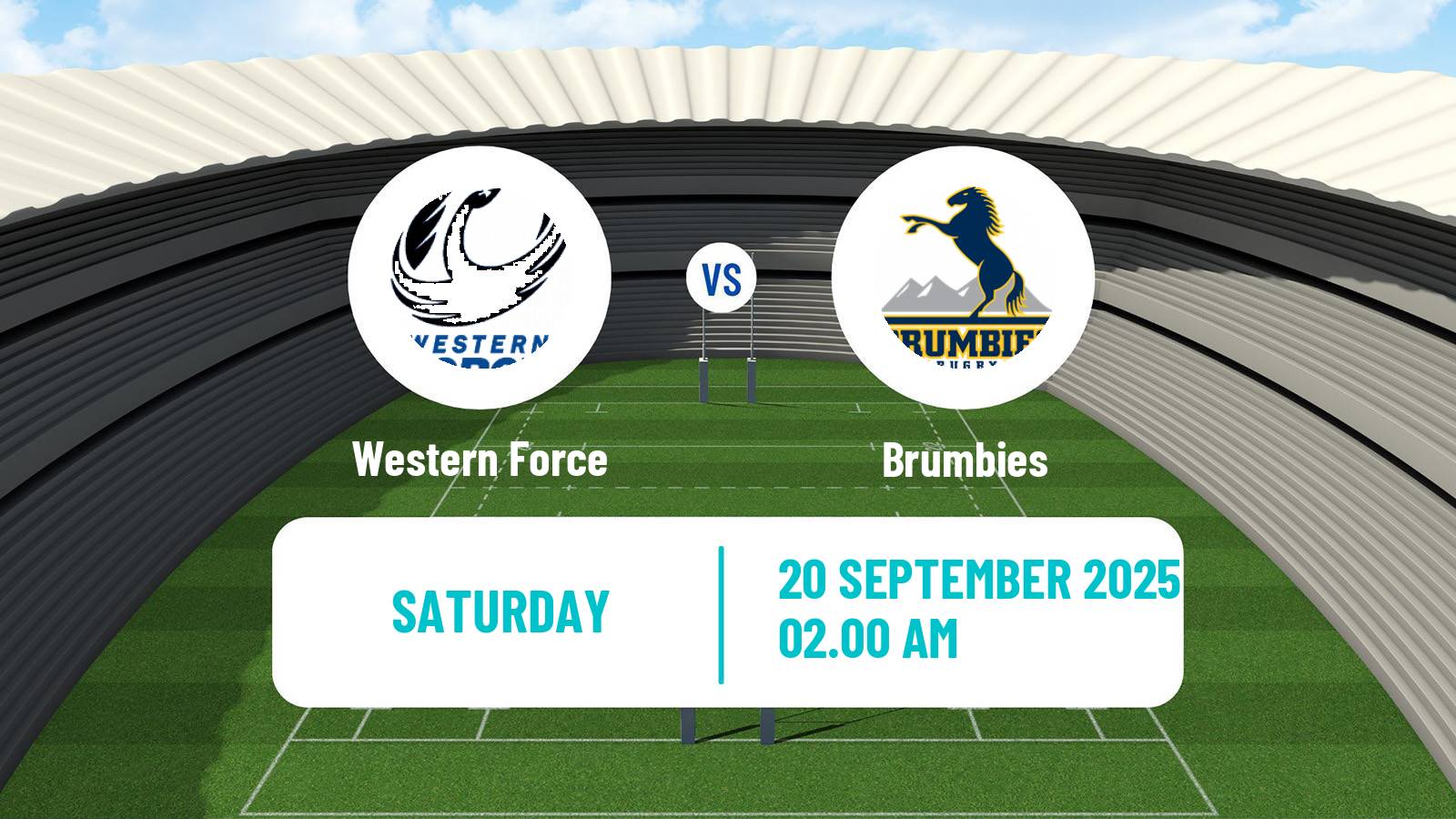 Rugby union Super Rugby AUS Western Force - Brumbies