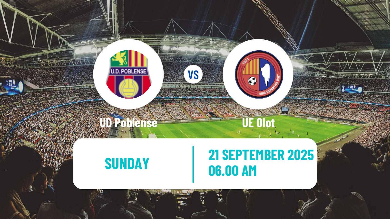 Football Spanish Segunda RFEF - Group 3 Poblense - Olot