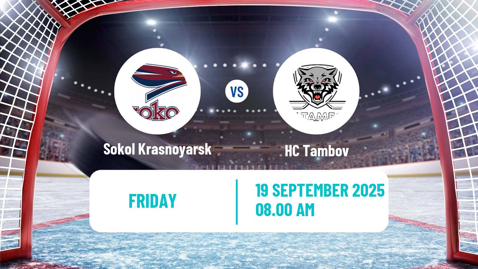 Hockey VHL Sokol Krasnoyarsk - Tambov