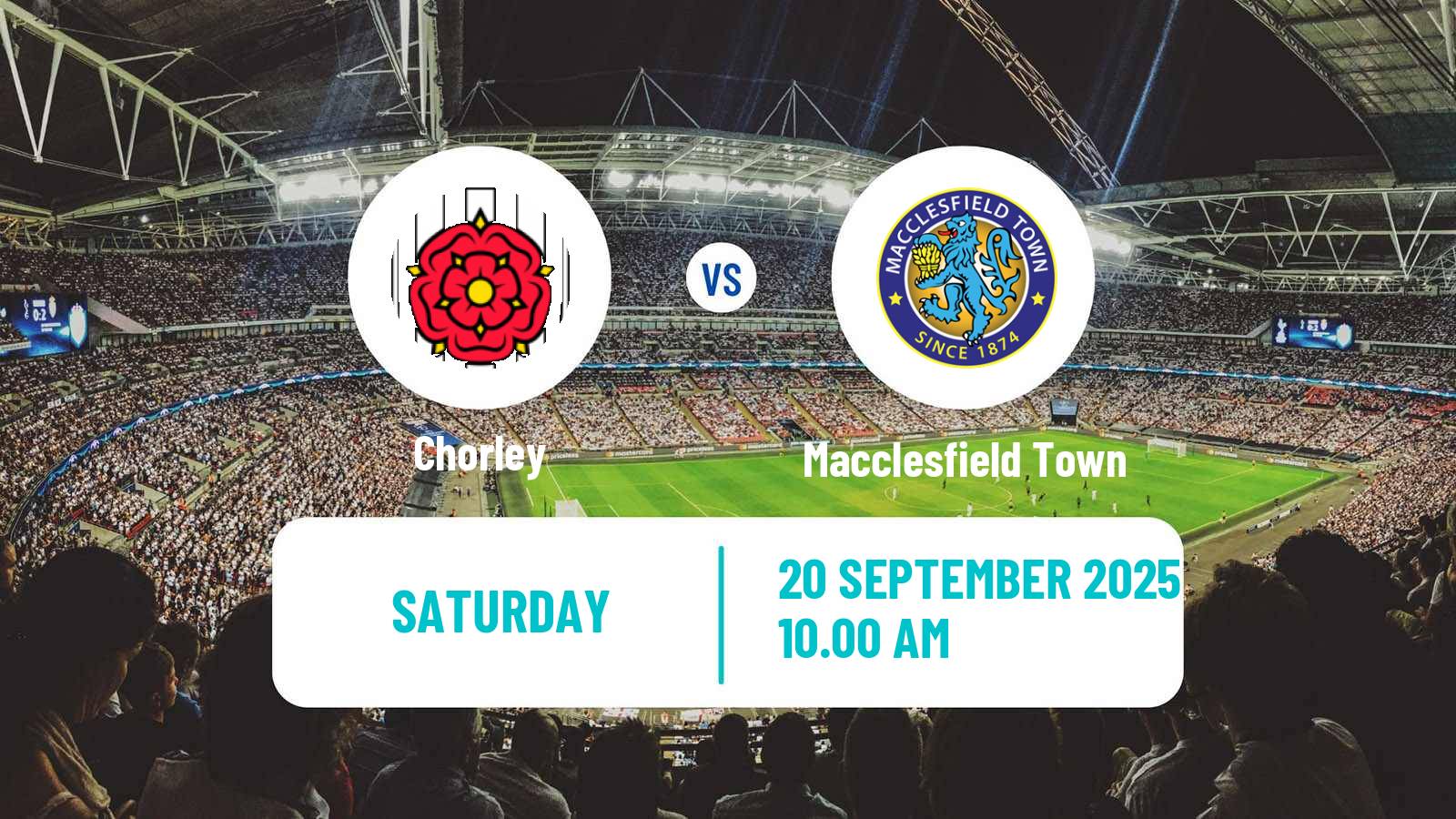 Football English National League North Chorley - Macclesfield Town