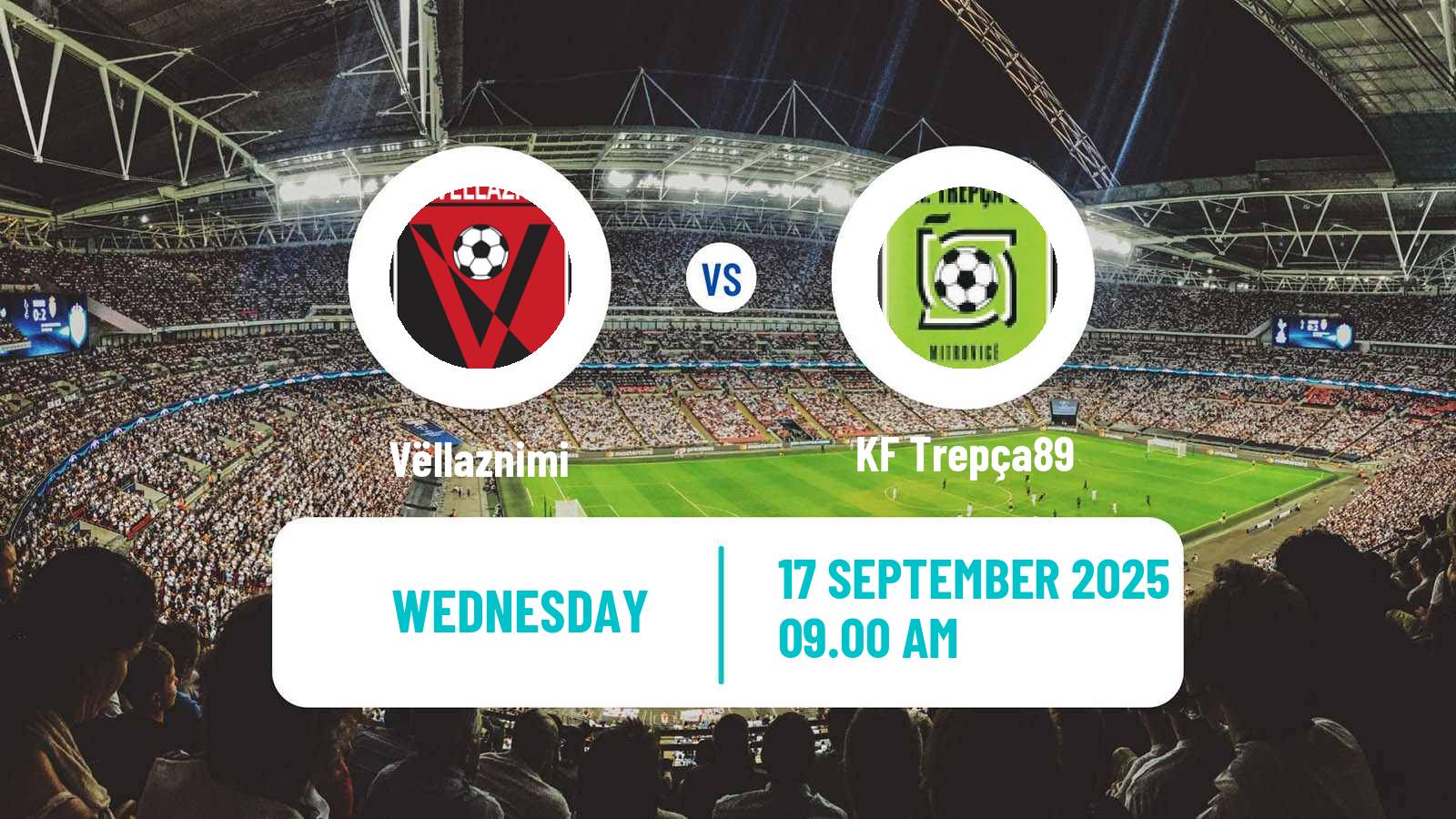 Football Kosovo Liga e Pare Vëllaznimi - Trepça89