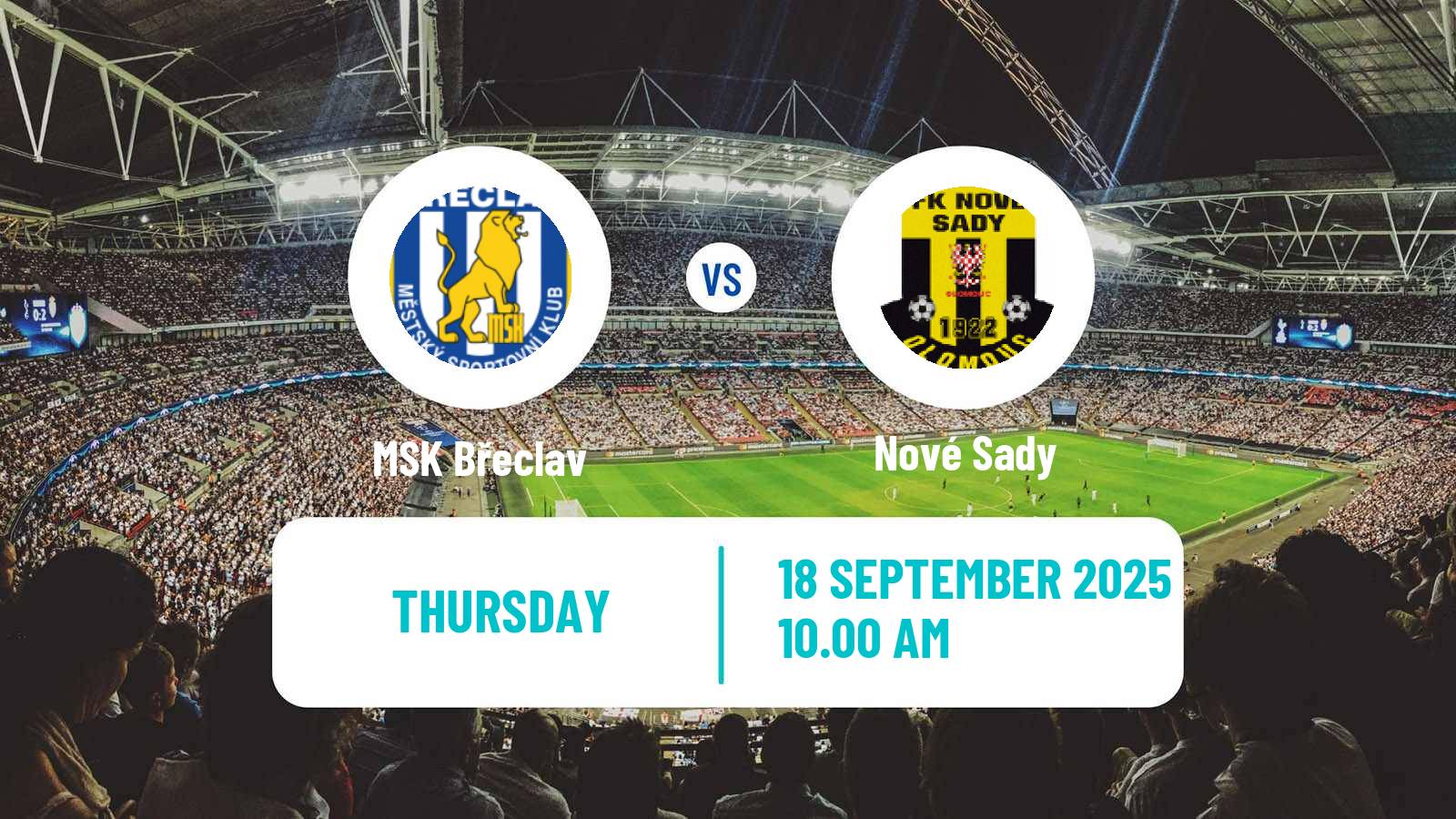 Football Czech Division E Břeclav - Nové Sady