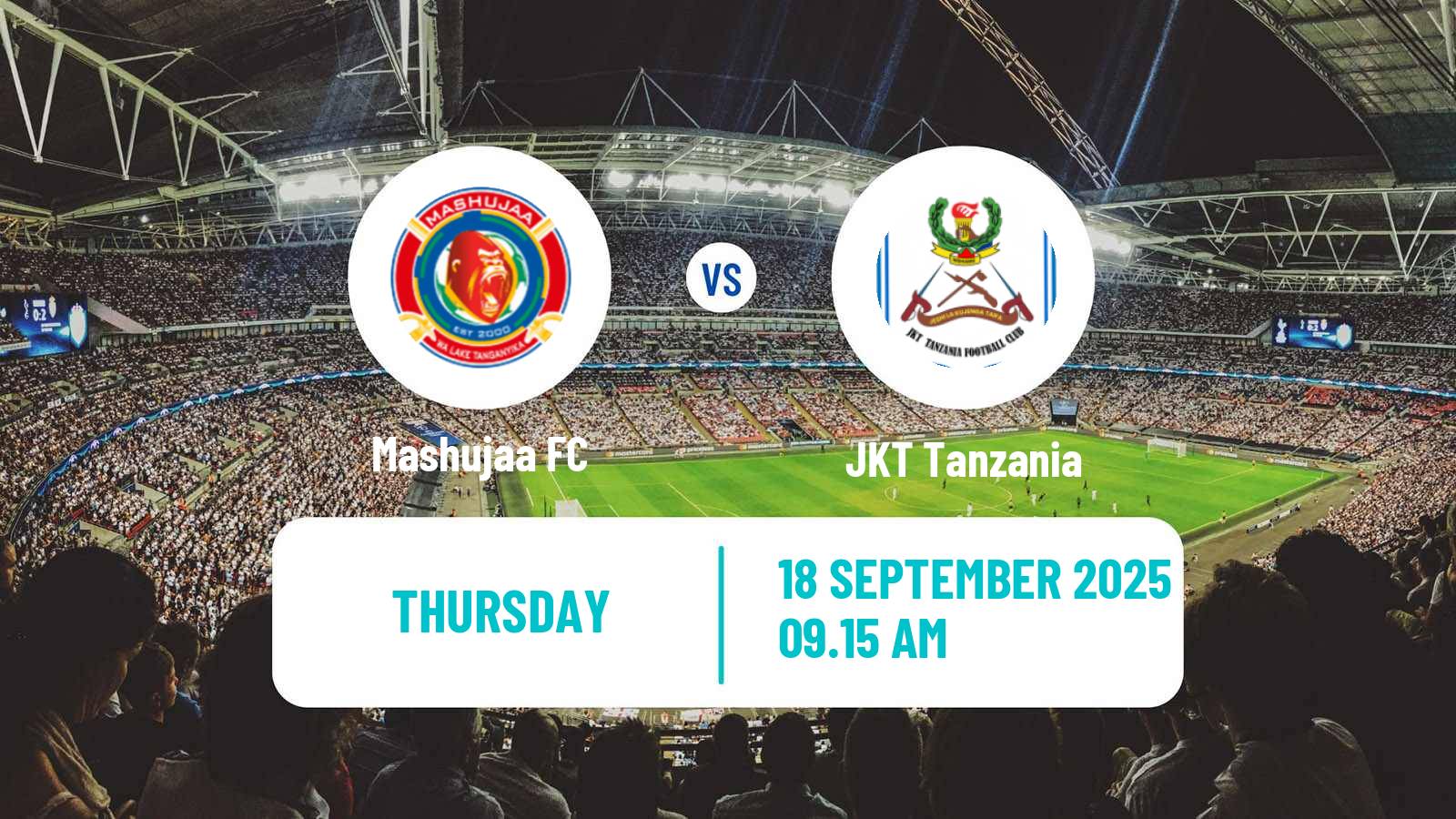 Football Tanzanian Premier League Mashujaa - JKT Tanzania