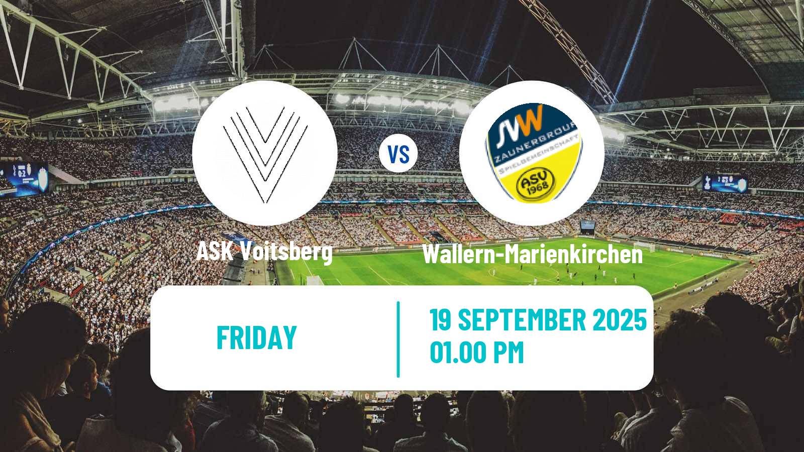 Football Austrian Regionalliga Central ASK Voitsberg - Wallern-Marienkirchen