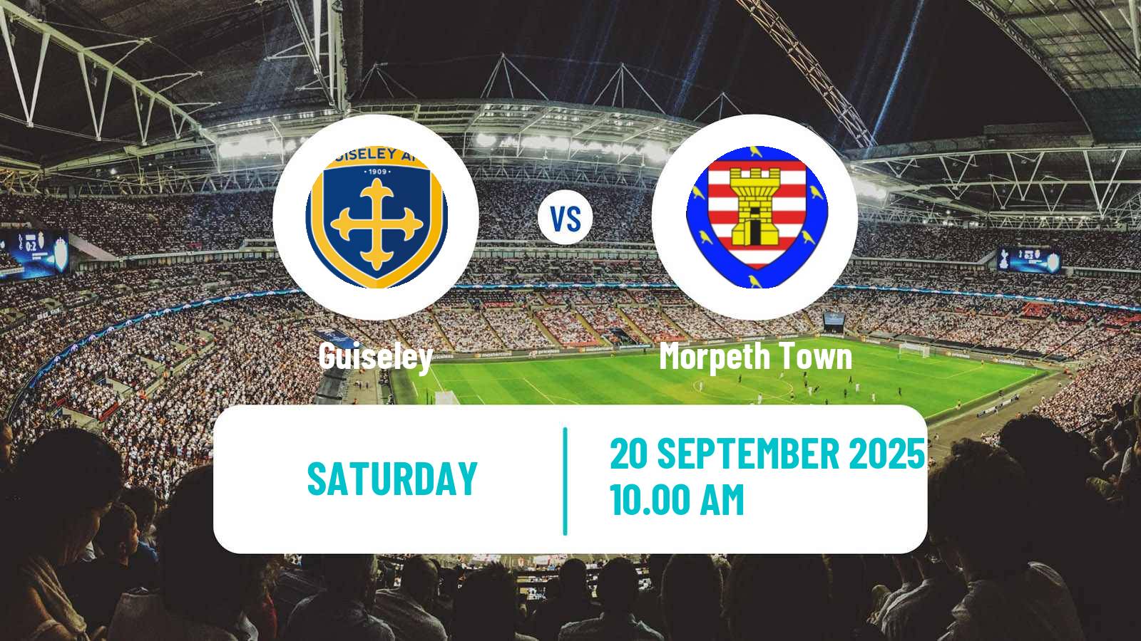 Football English NPL Premier Division Guiseley - Morpeth Town