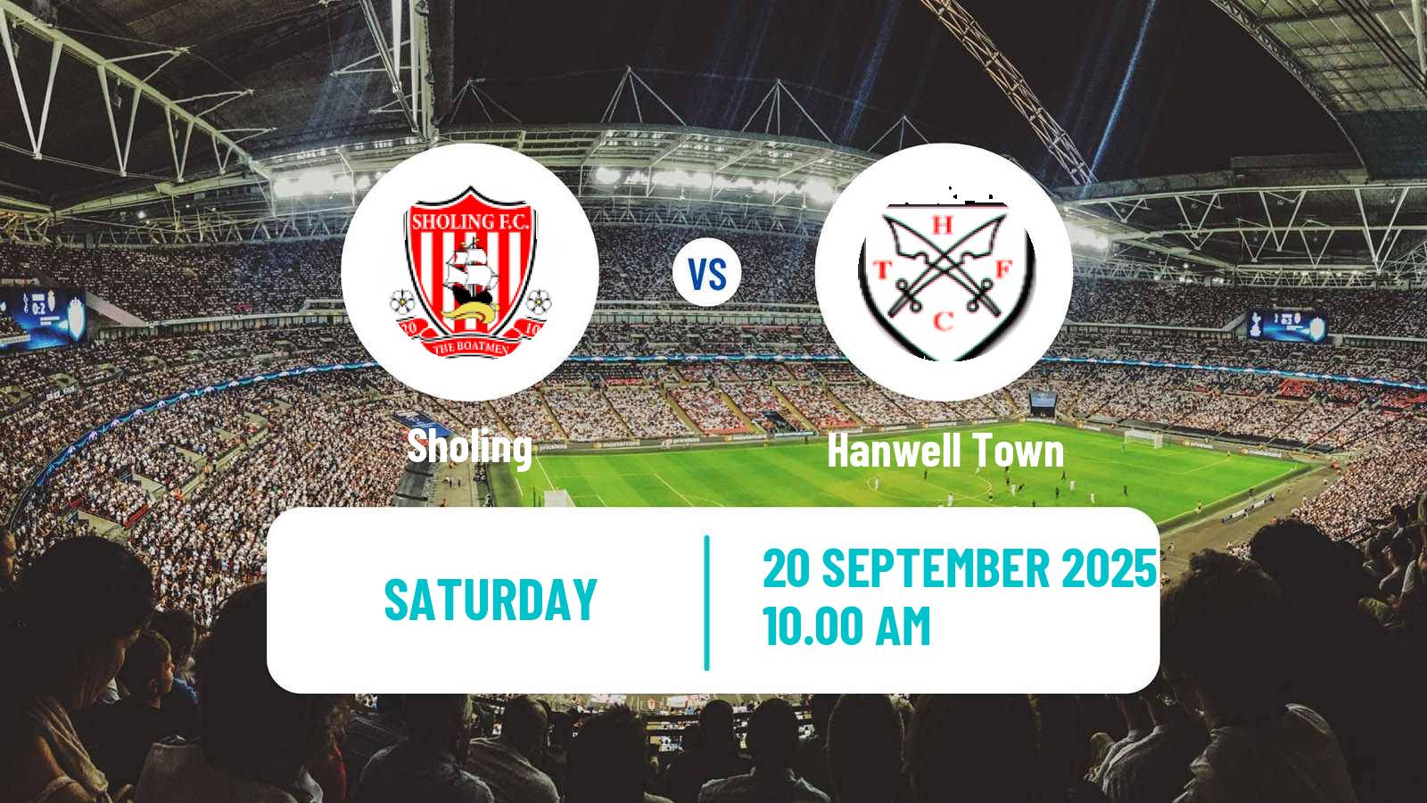 Football English Southern League South Division Sholing - Hanwell Town
