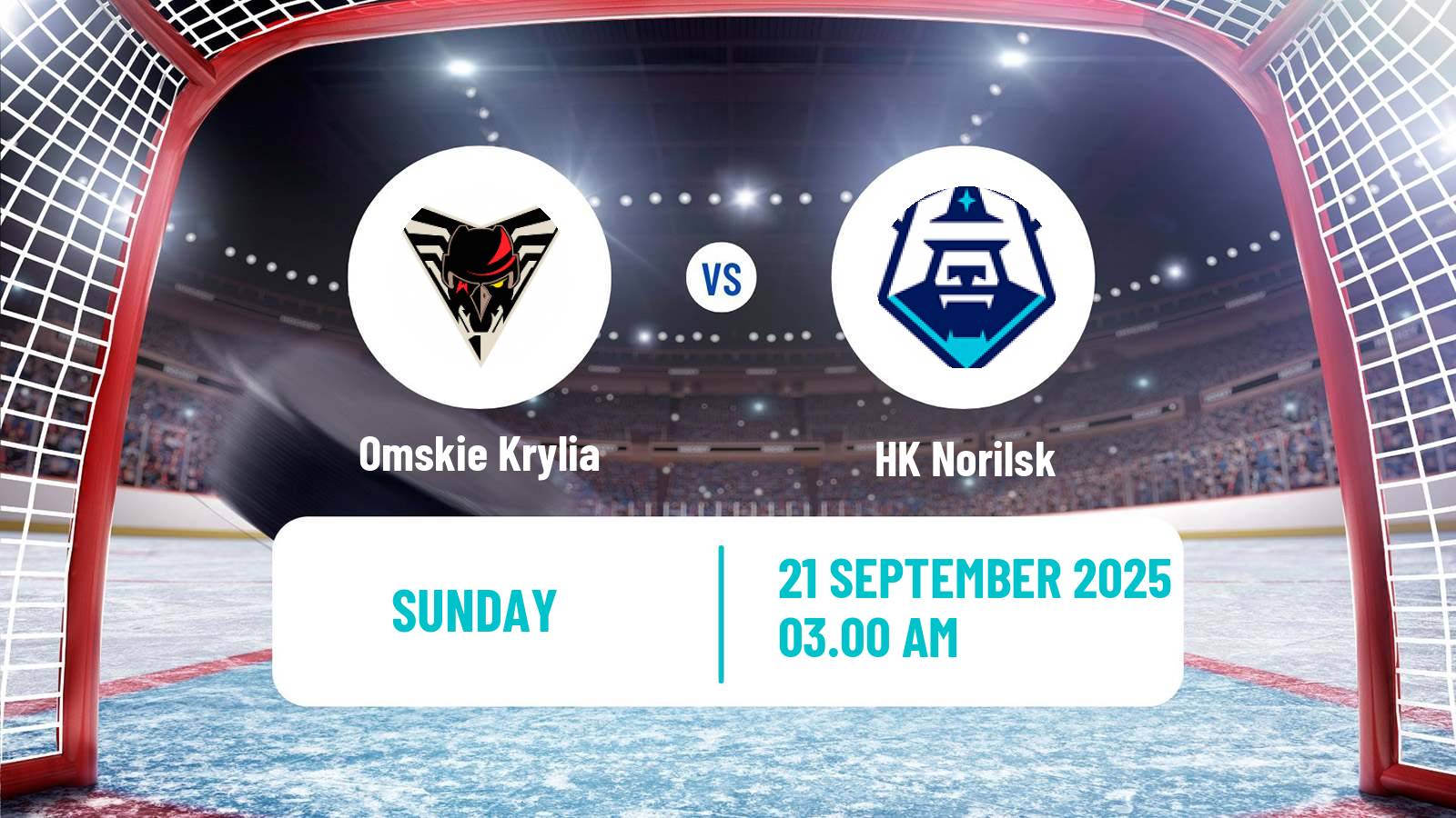 Hockey VHL Omskie Krylia - Norilsk