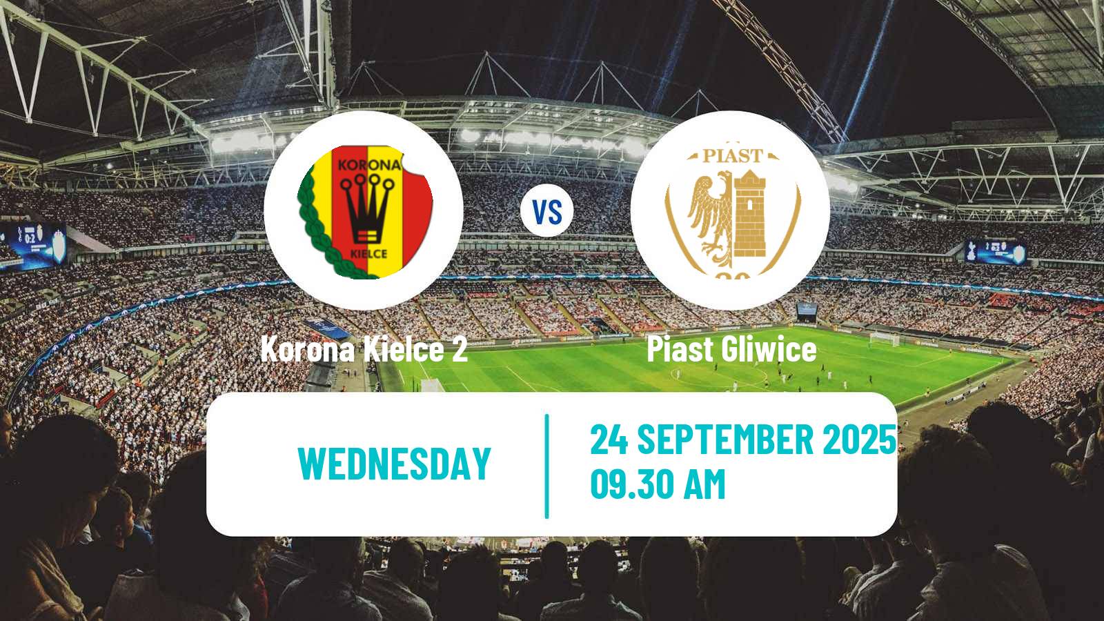 Football Polish Cup Korona Kielce 2 - Piast Gliwice