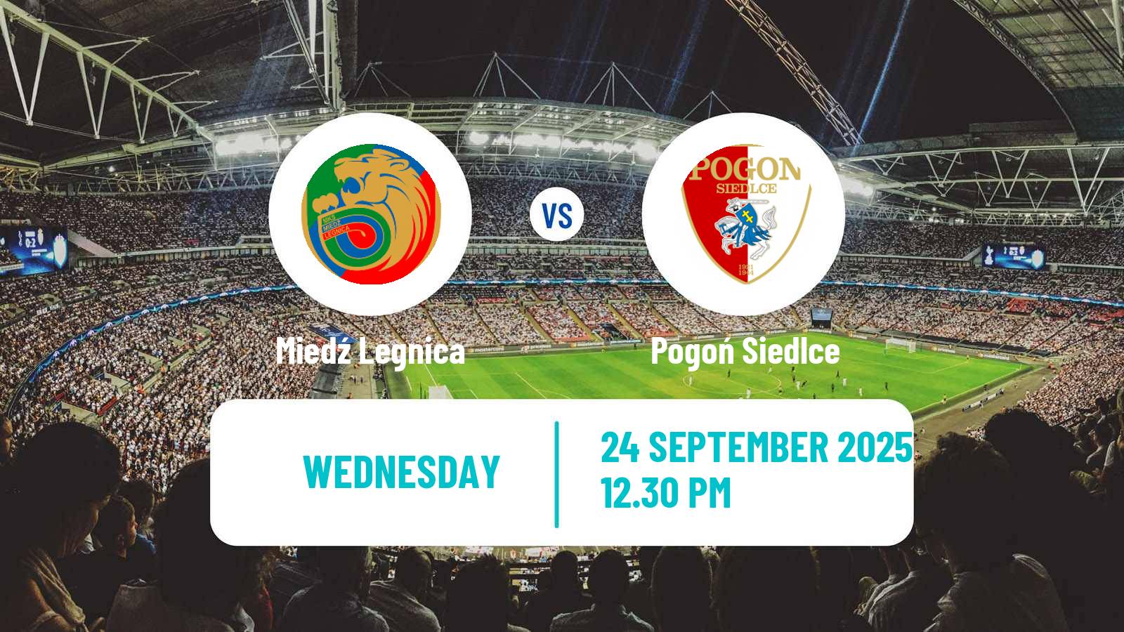 Football Polish Cup Miedź Legnica - Pogoń Siedlce
