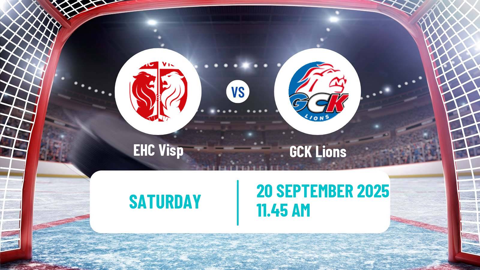 Hockey Swiss League Hockey Visp - GCK Lions
