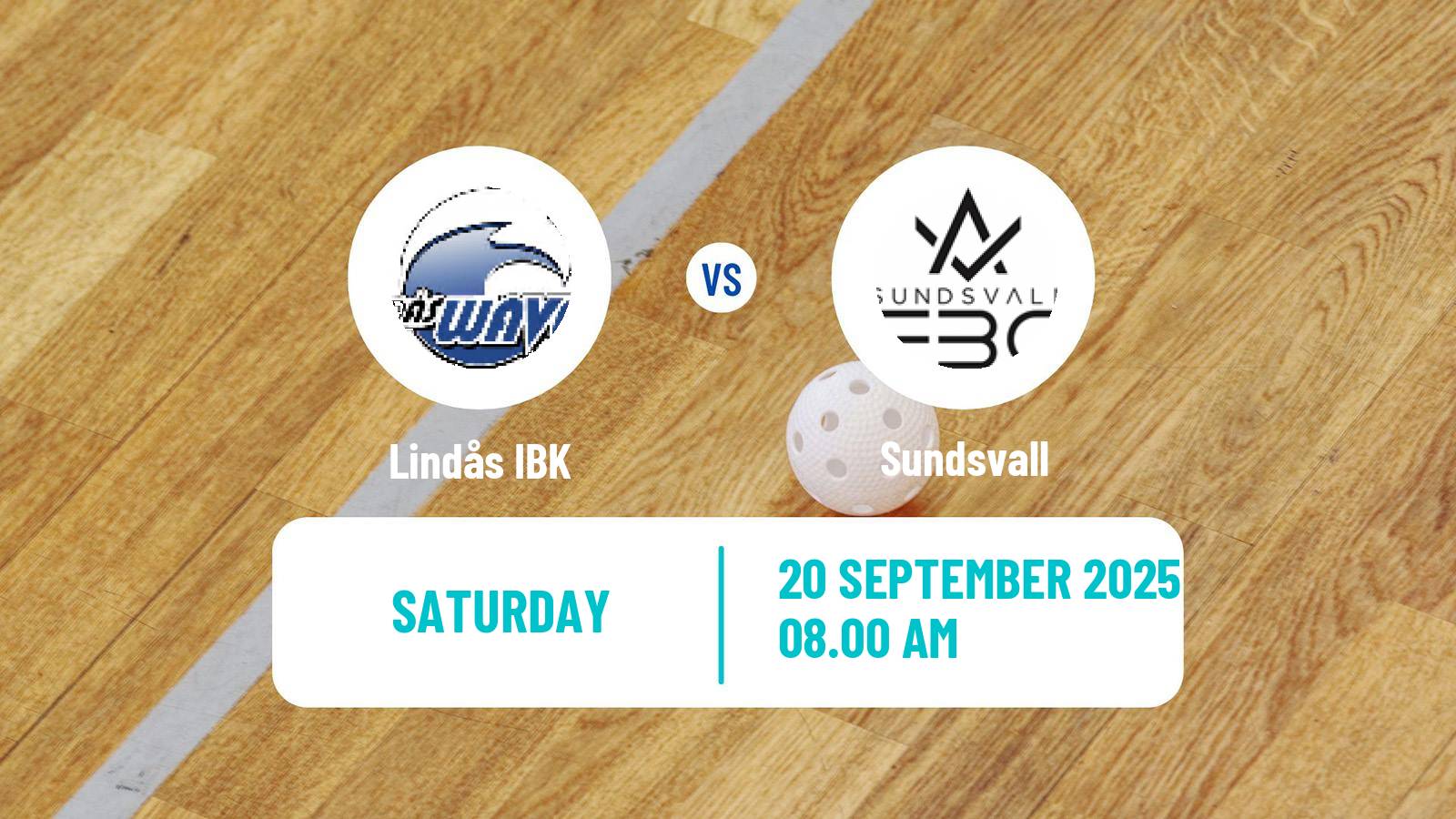 Floorball Swedish Allsvenskan Floorball Lindås IBK - Sundsvall