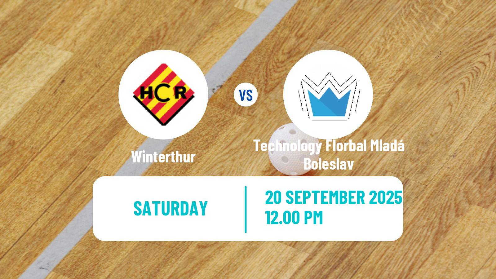 Floorball Champions Cup Floorball Winterthur - Technology Florbal Mladá Boleslav