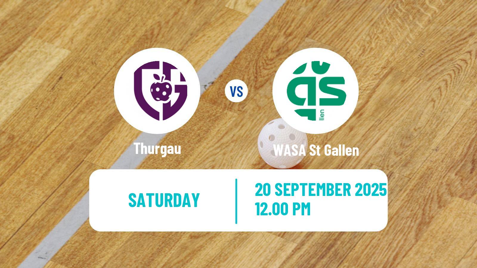 Floorball Swiss NLA Floorball Thurgau - WASA St Gallen