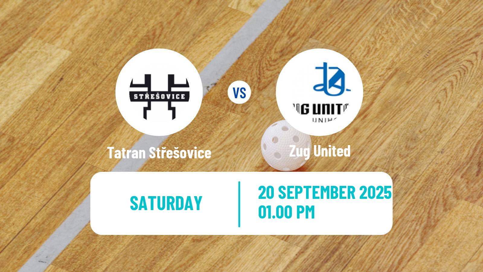 Floorball Champions Cup Floorball Tatran Střešovice - Zug United