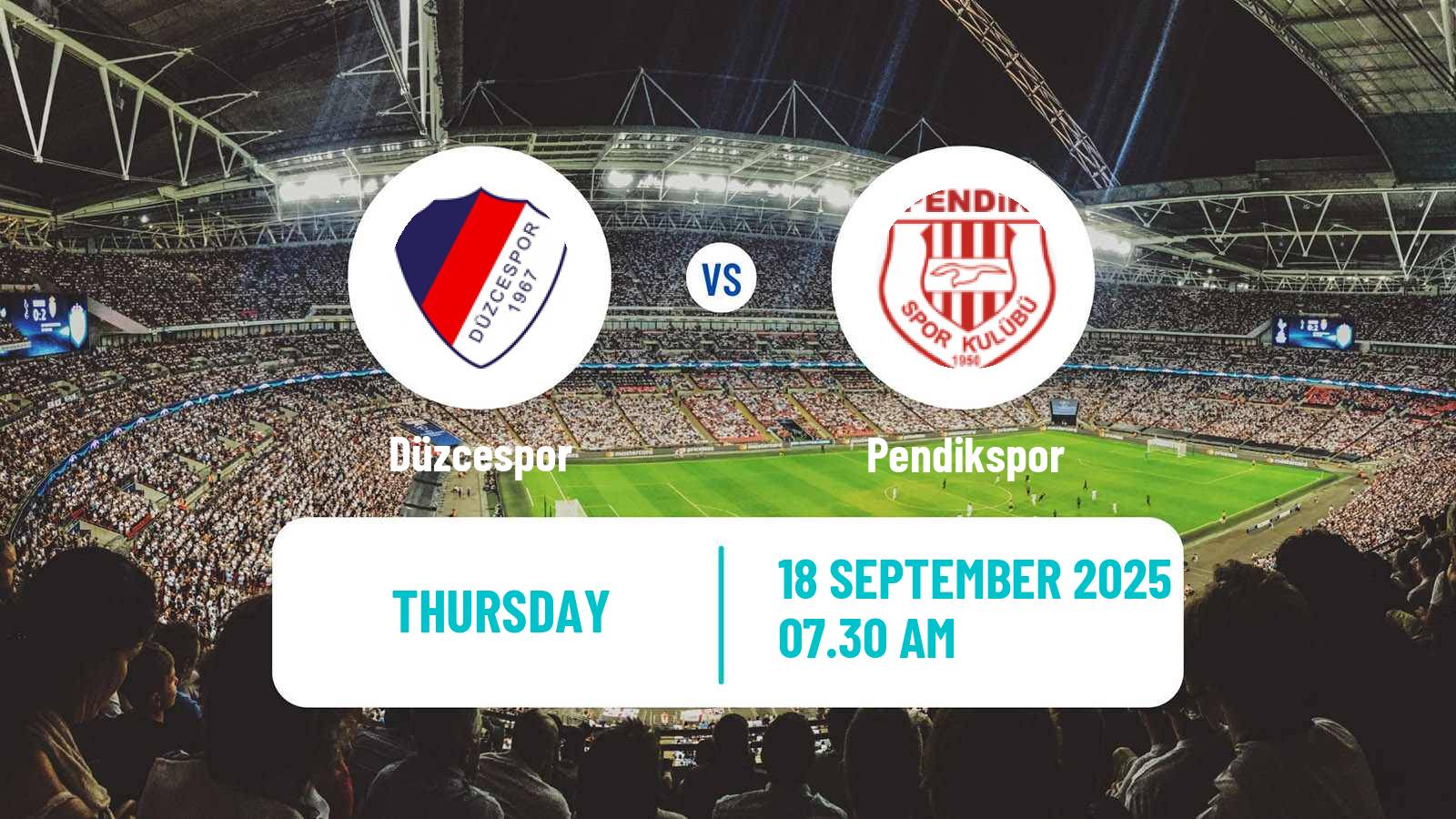 Football Turkish Cup Düzcespor - Pendikspor