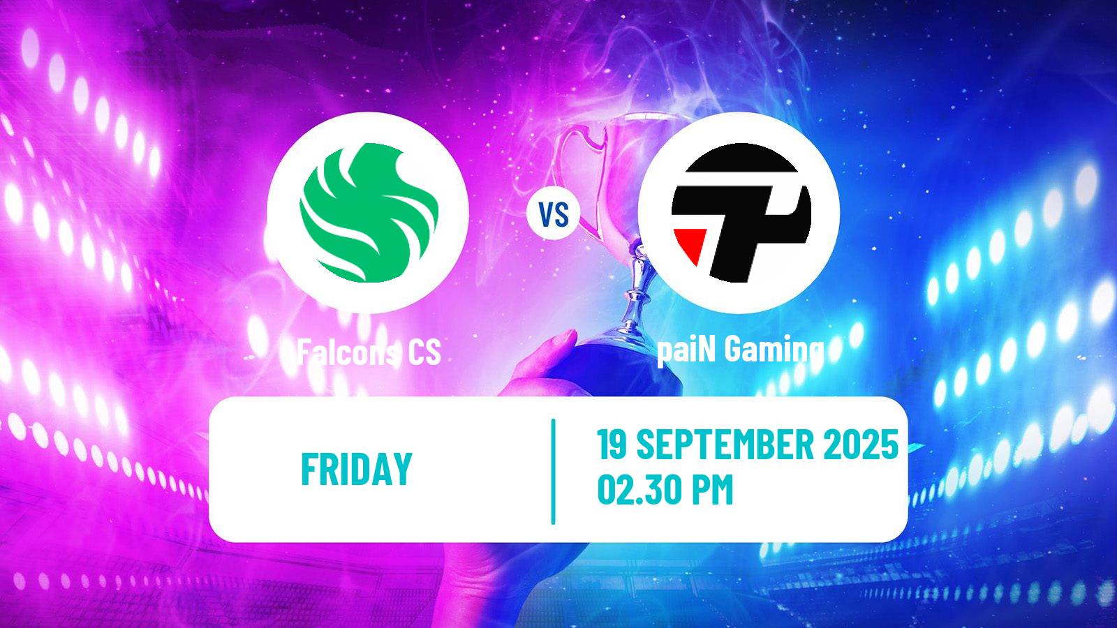 Esports Counter Strike Fissure Playground 2 Falcons - paiN Gaming