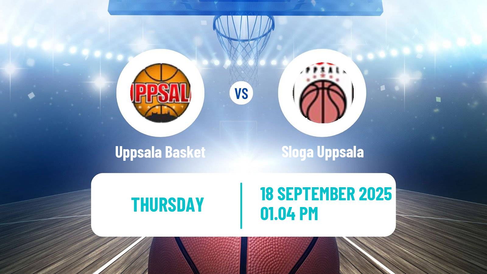 Basketball Swedish Basketligan Uppsala Basket - Sloga Uppsala
