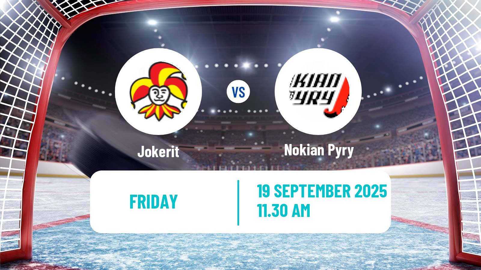 Hockey Finnish Mestis Jokerit - Nokian Pyry