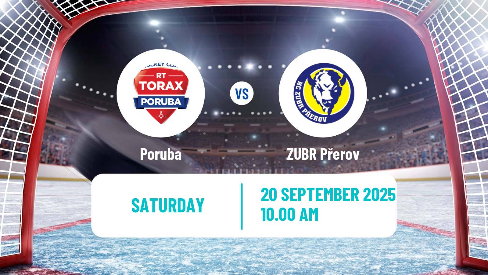 Hockey Czech Chance Liga Poruba - ZUBR Přerov