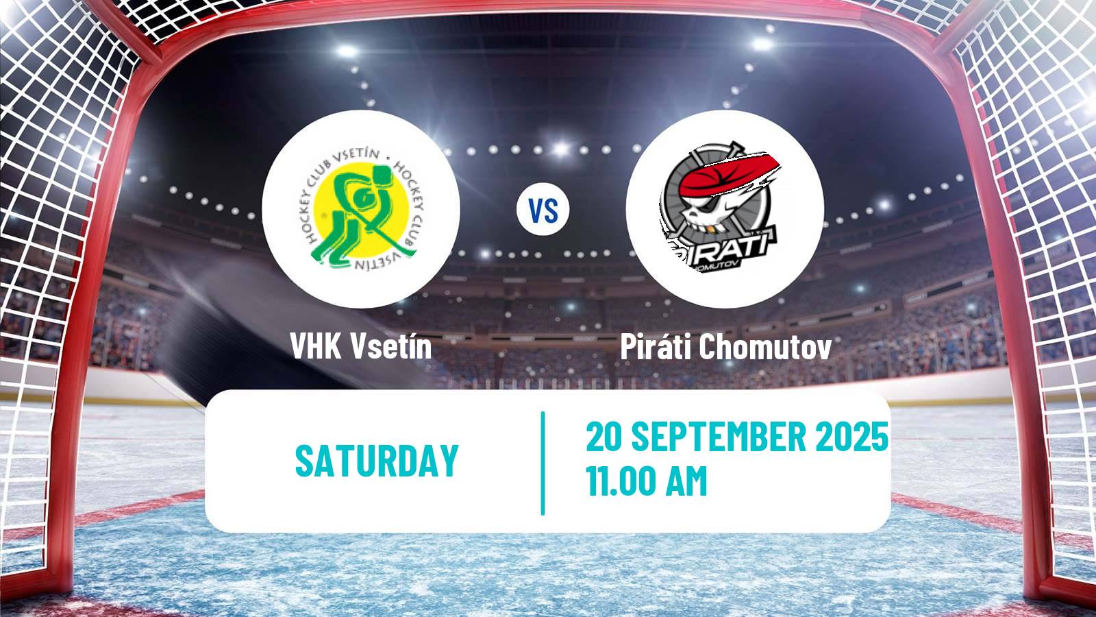 Hockey Czech Chance Liga Vsetín - Piráti Chomutov