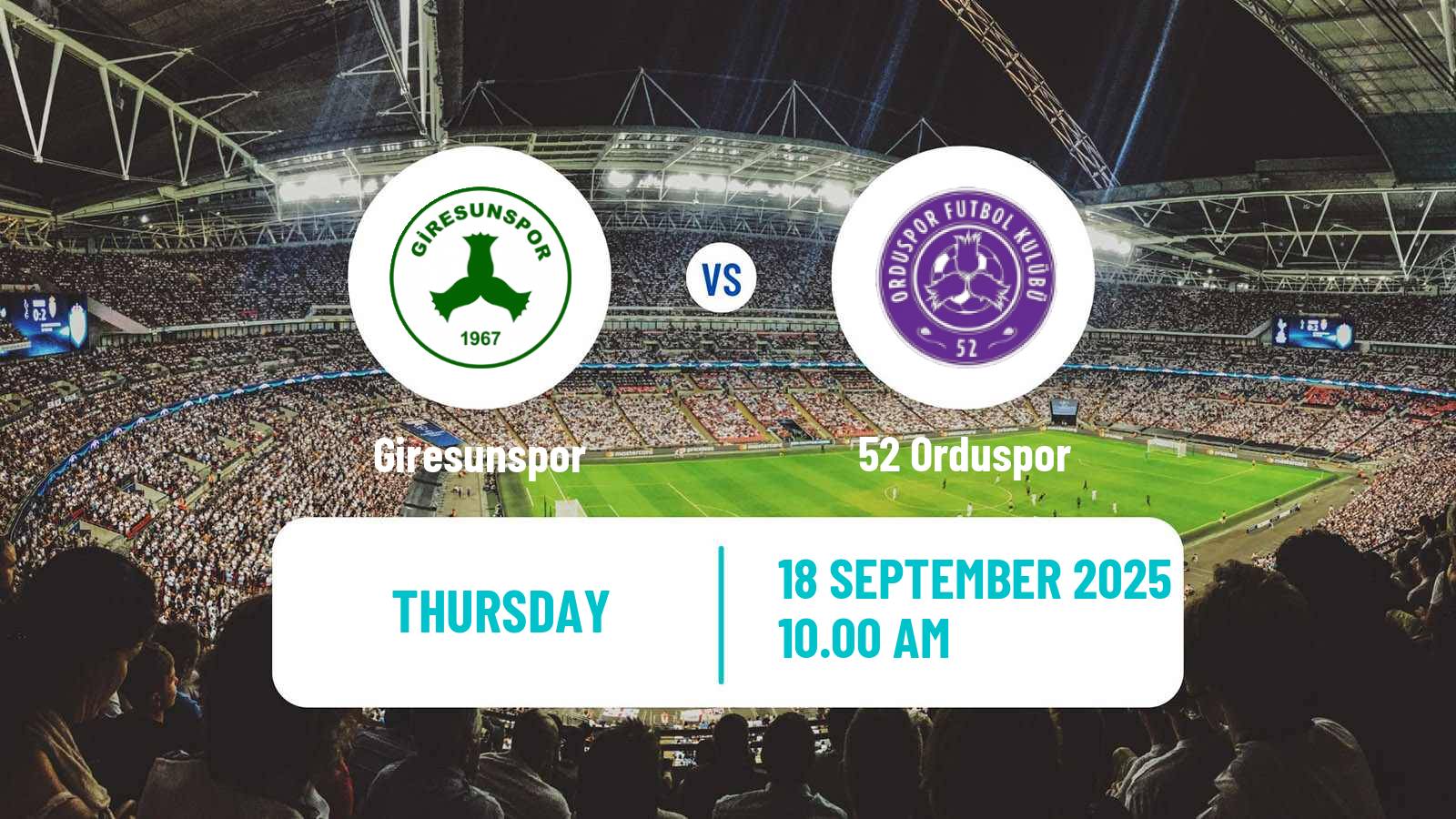 Football Turkish Cup Giresunspor - 52 Orduspor