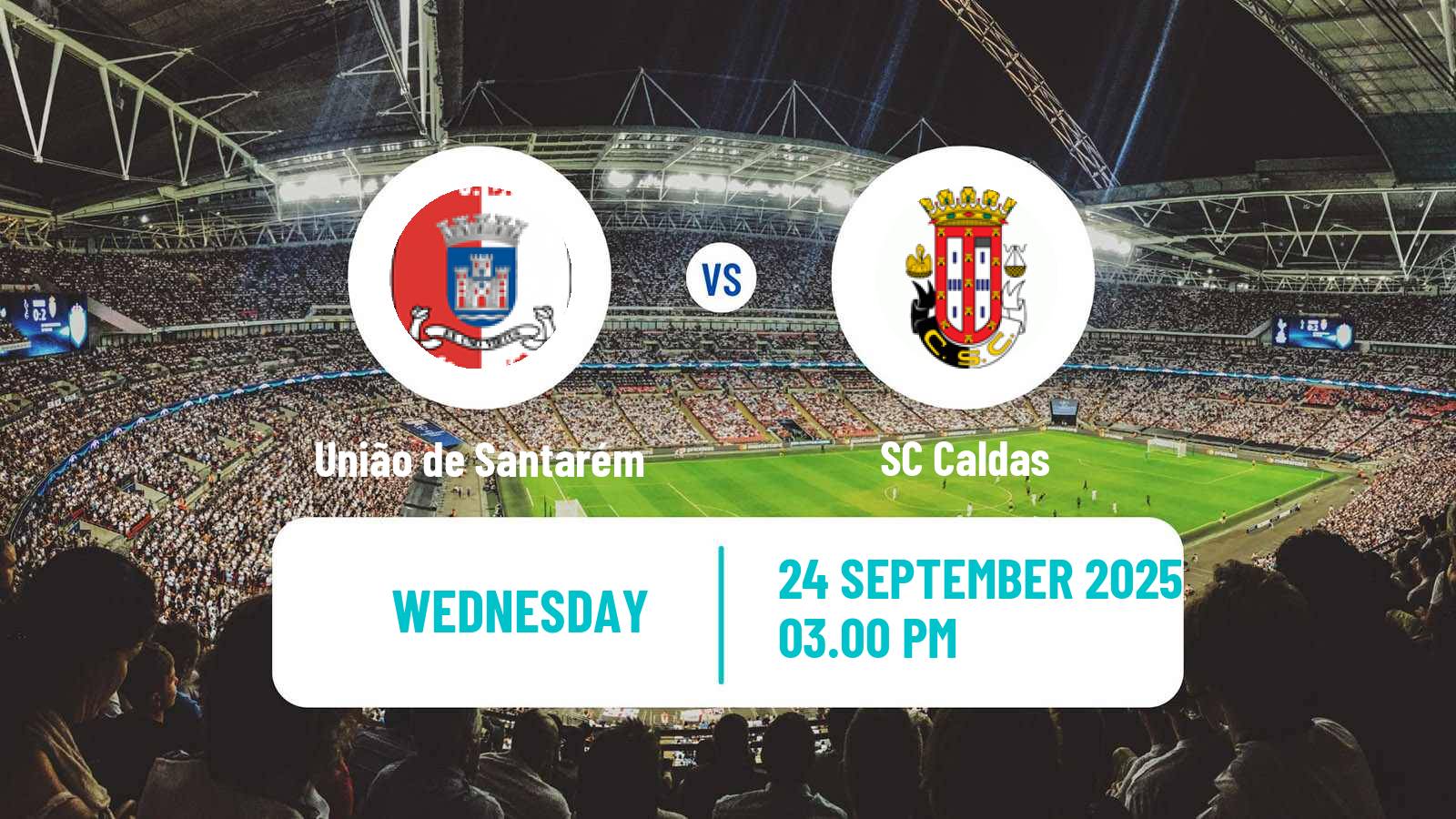 Football Portuguese Liga 3 União de Santarém - Caldas
