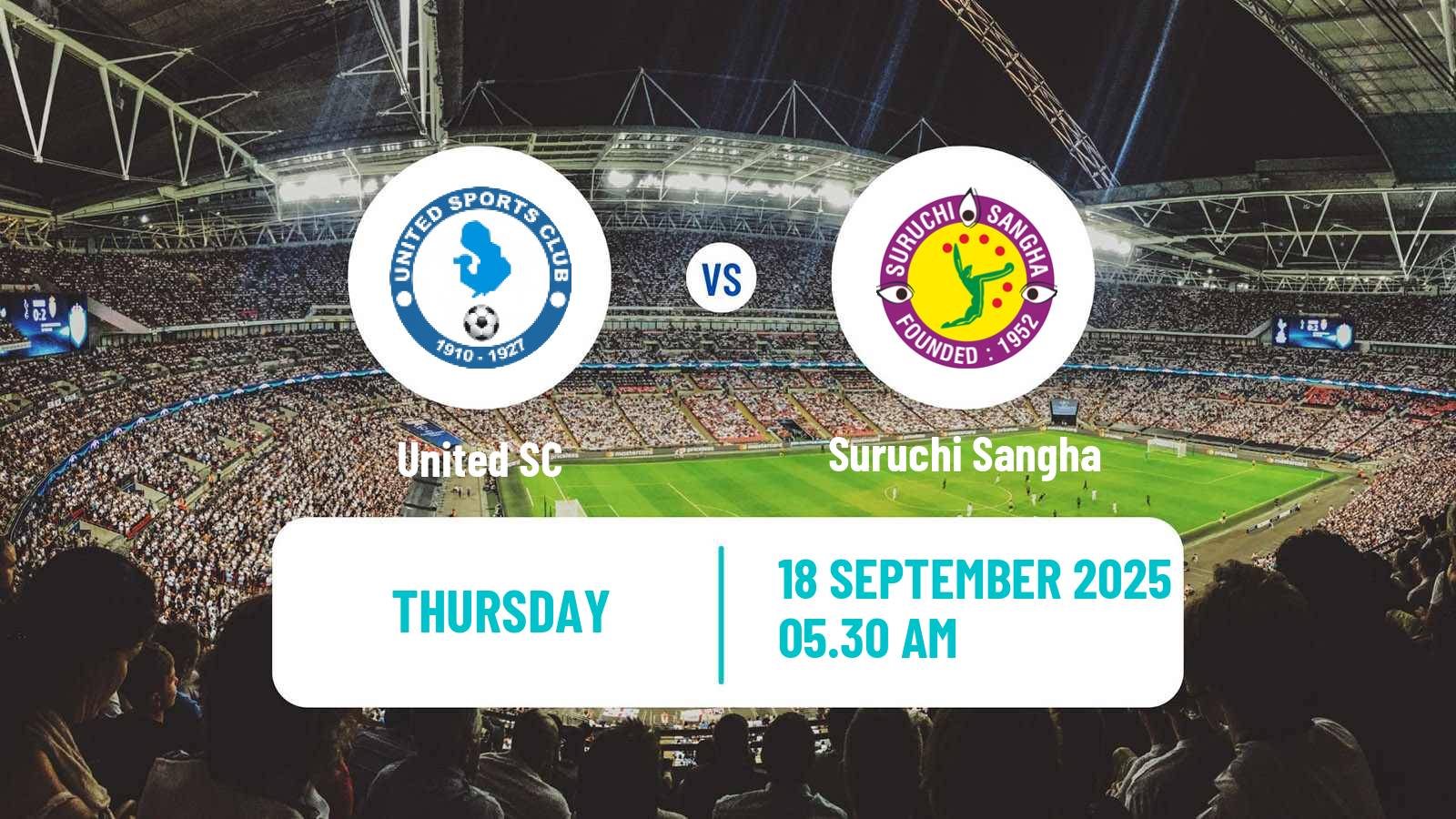 Football Calcutta Premier Division United SC - Suruchi Sangha