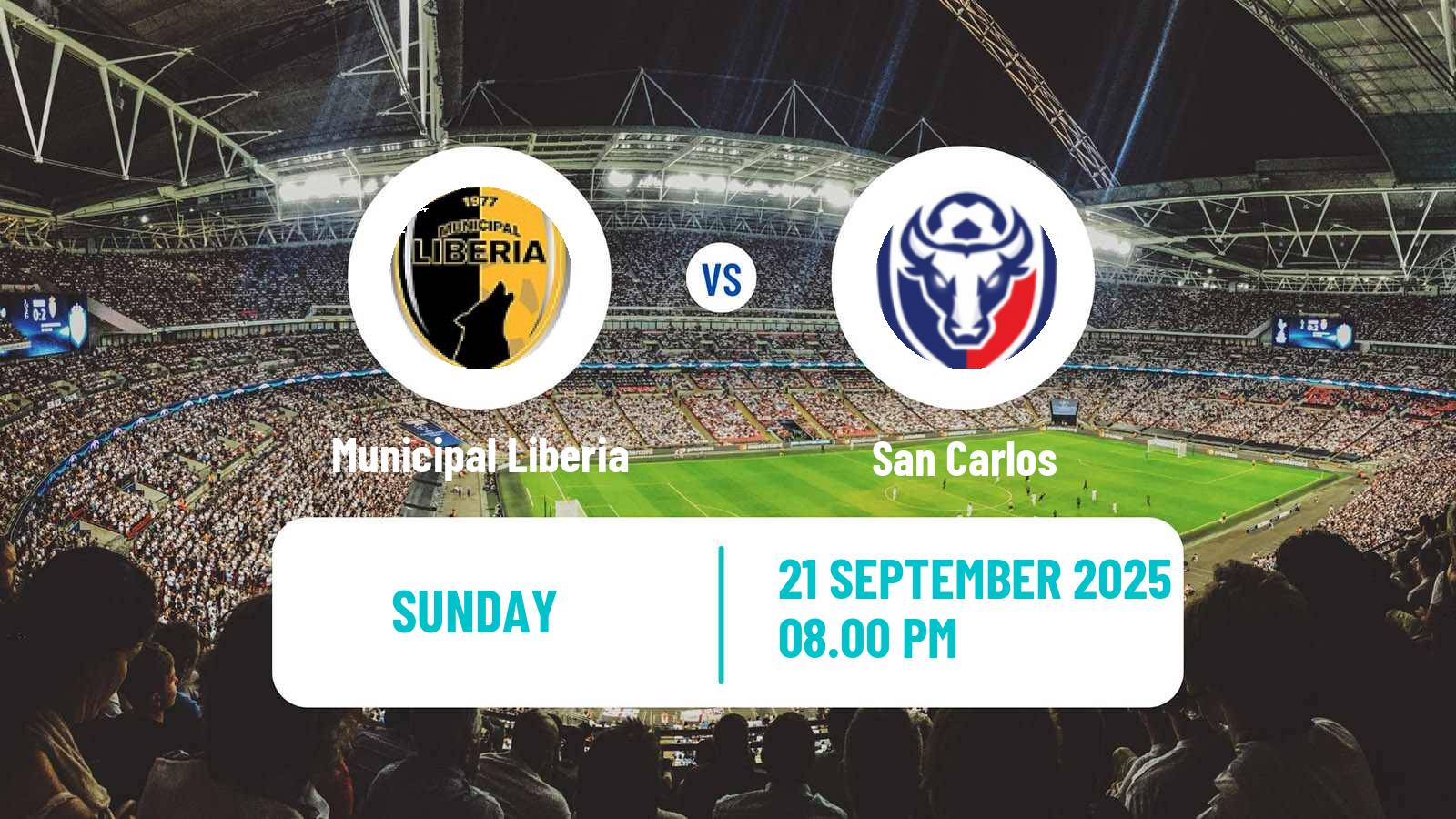 Football Costa Rican Primera Division Municipal Liberia - San Carlos