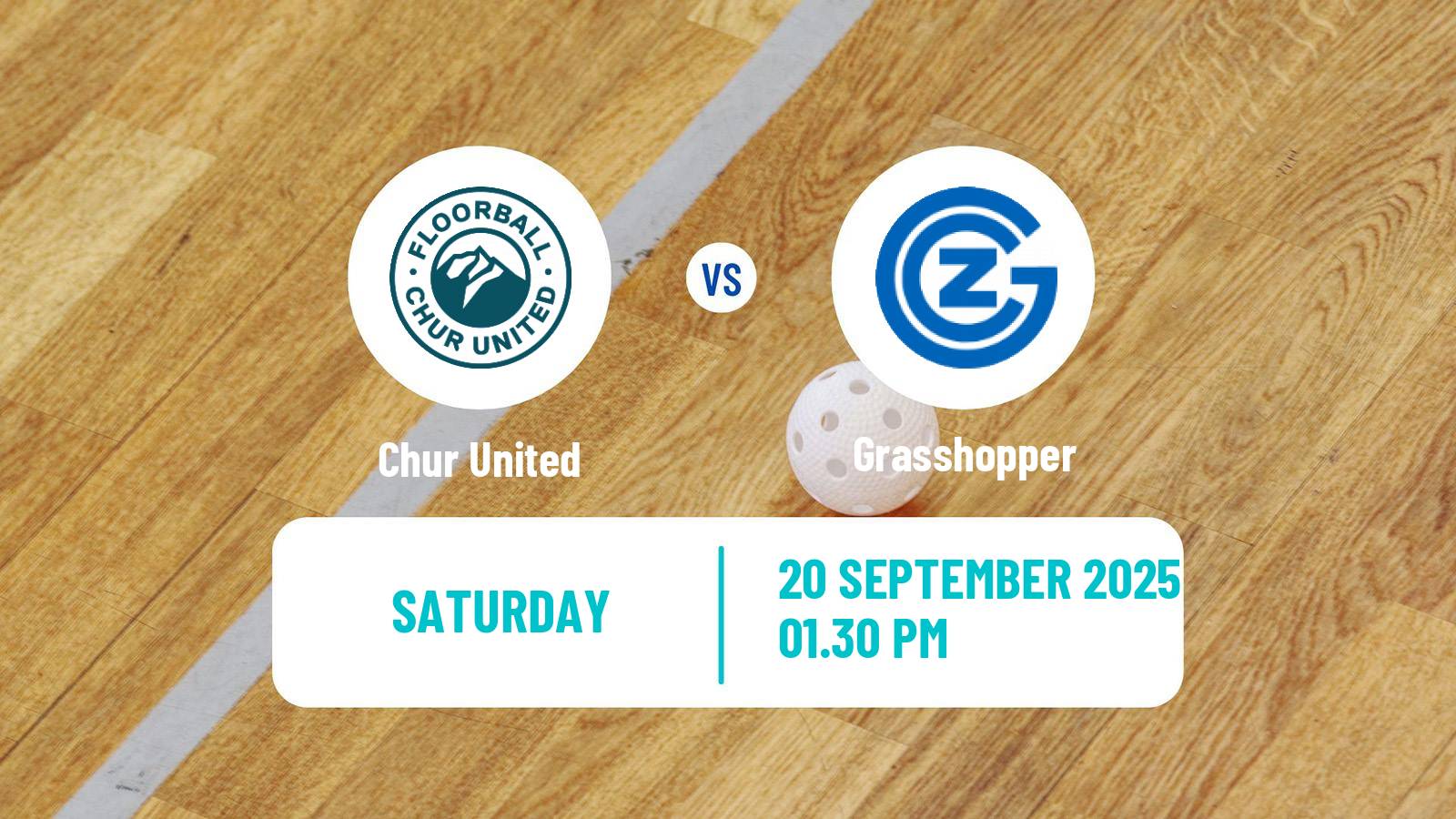 Floorball Swiss NLA Floorball Chur United - Grasshopper