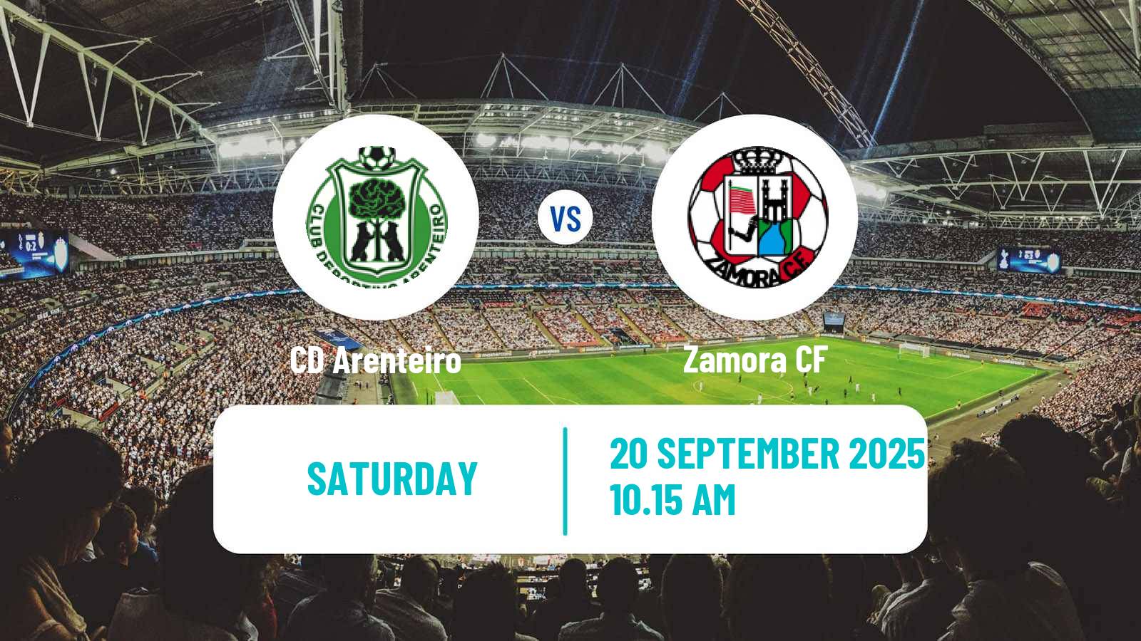 Football Spanish Primera RFEF Group 1 Arenteiro - Zamora