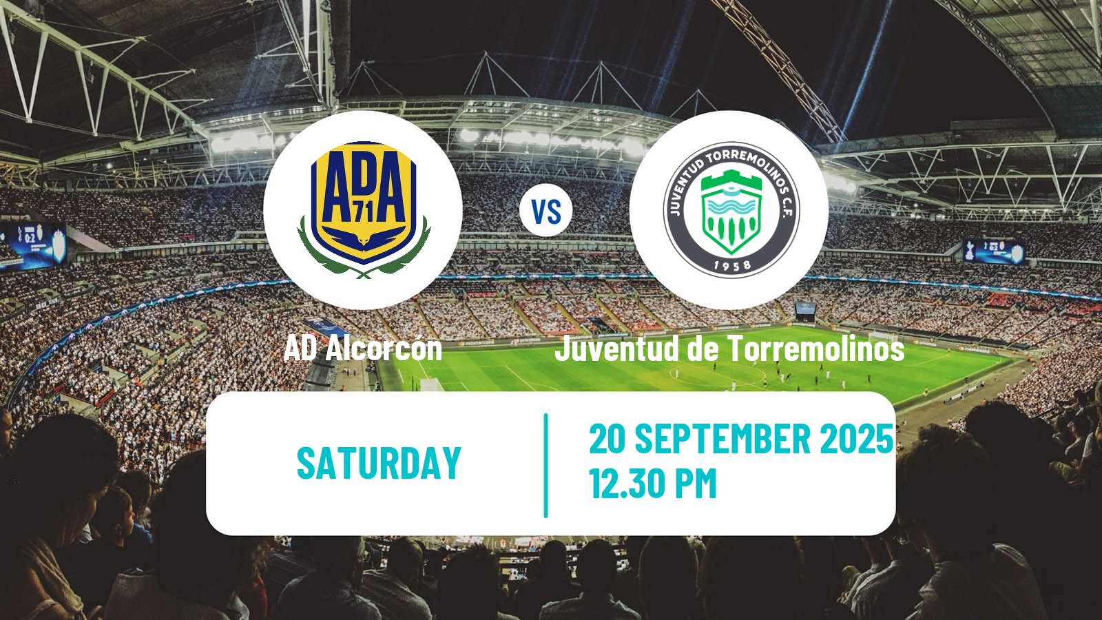 Football Spanish Primera RFEF Group 2 Alcorcón - Juventud de Torremolinos