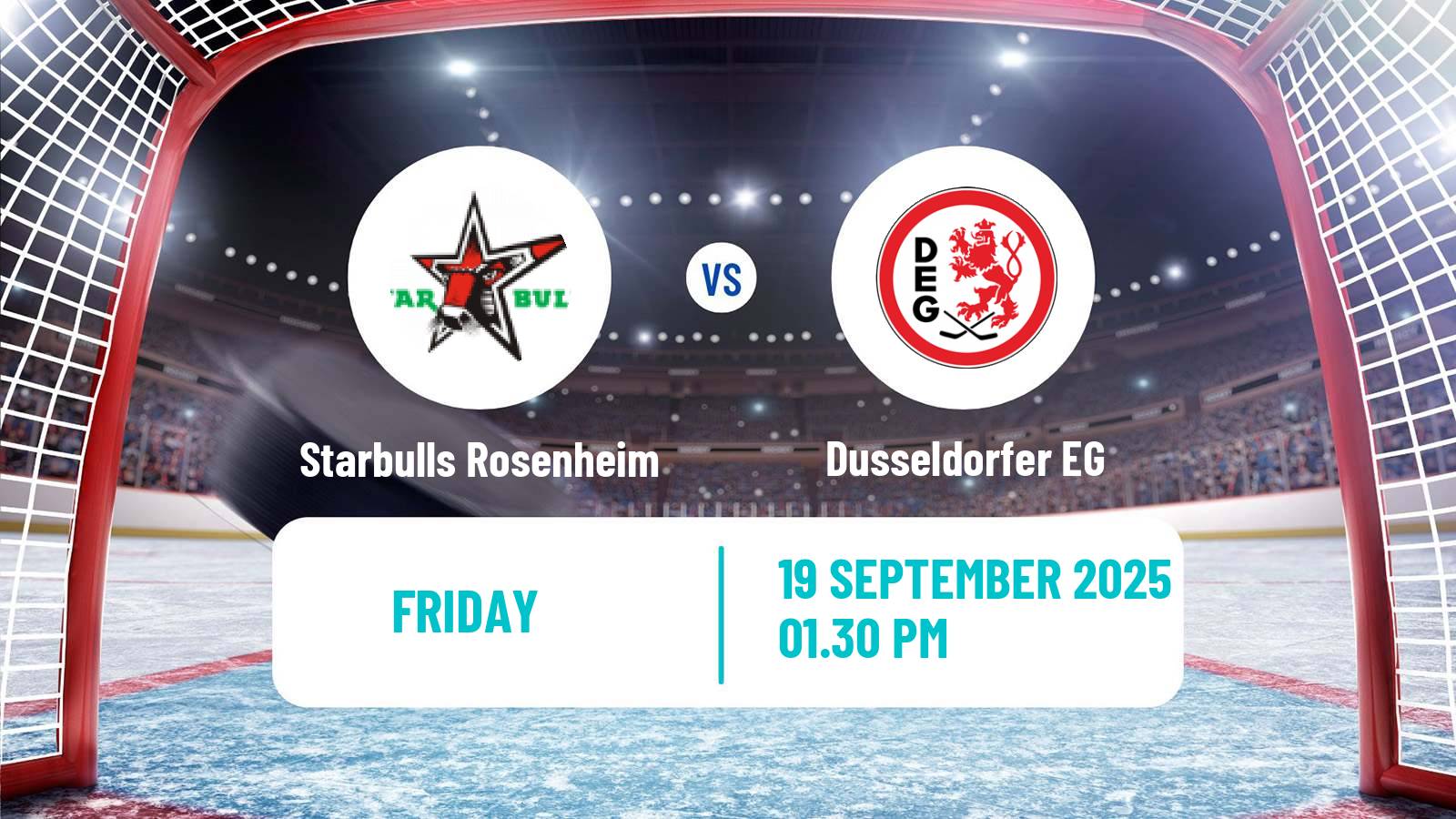 Hockey German DEL2 Starbulls Rosenheim - Dusseldorfer EG