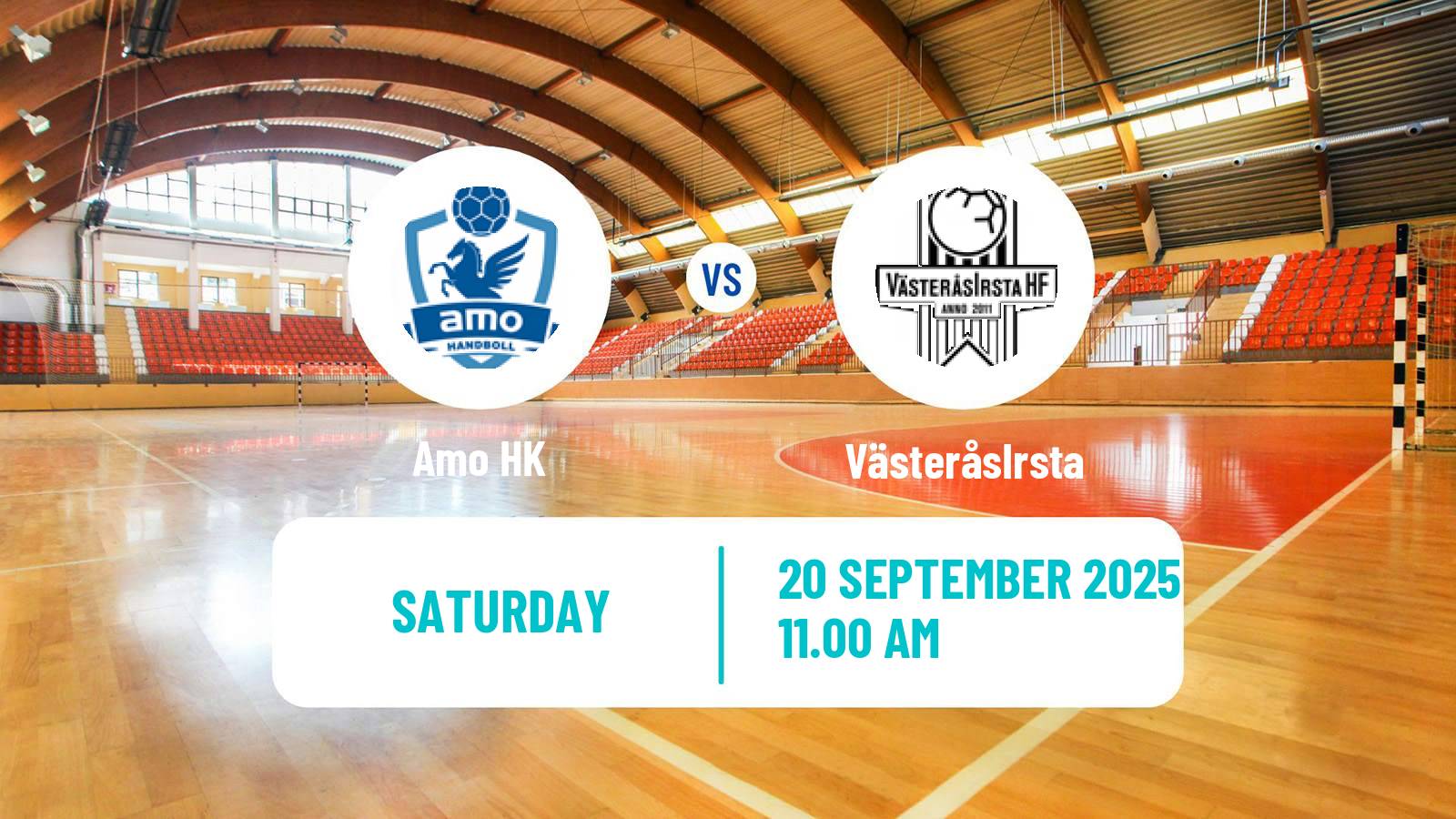 Handball Swedish Elitserien Handball Amo HK - VästeråsIrsta