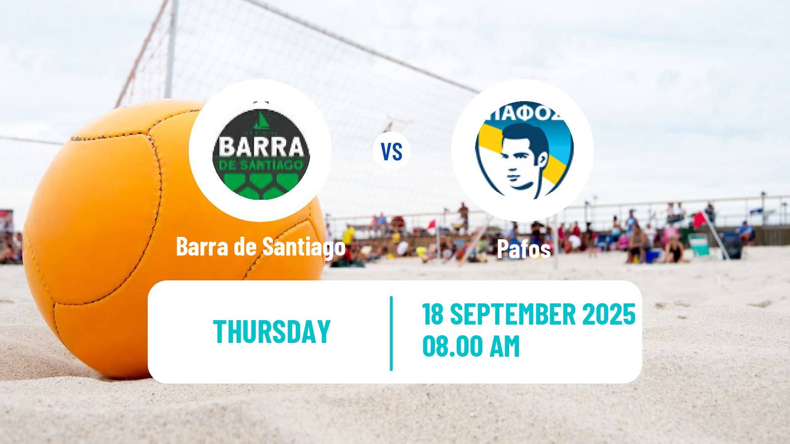 Beach soccer World Winners Cup Barra de Santiago - Pafos