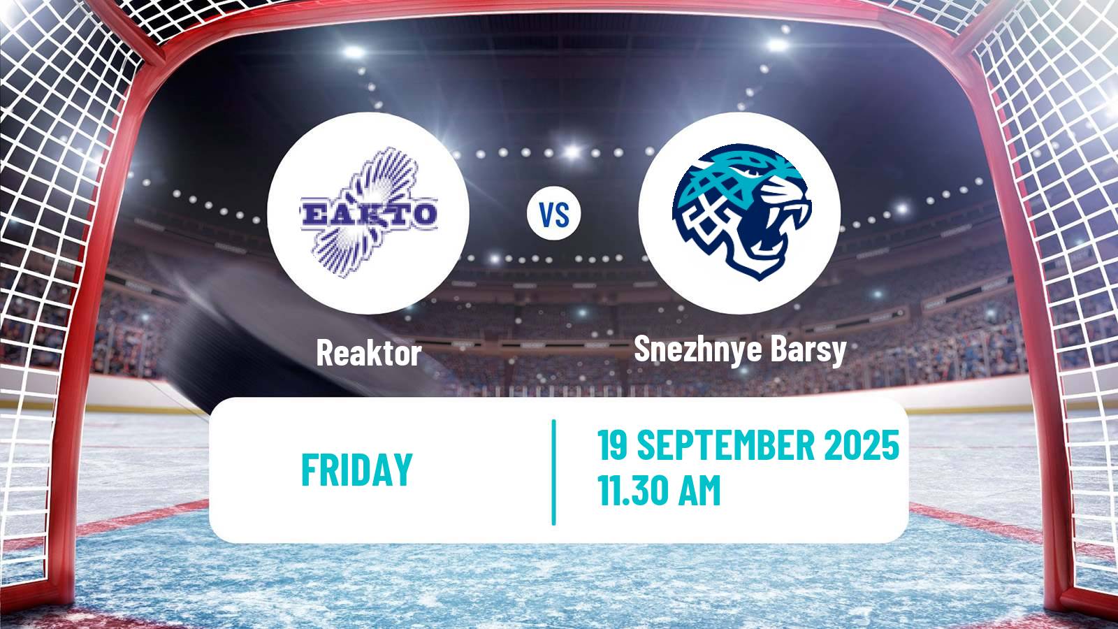 Hockey MHL Reaktor - Snezhnye Barsy