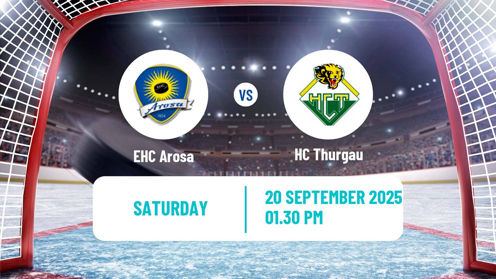 Hockey Swiss League Hockey Arosa - Thurgau