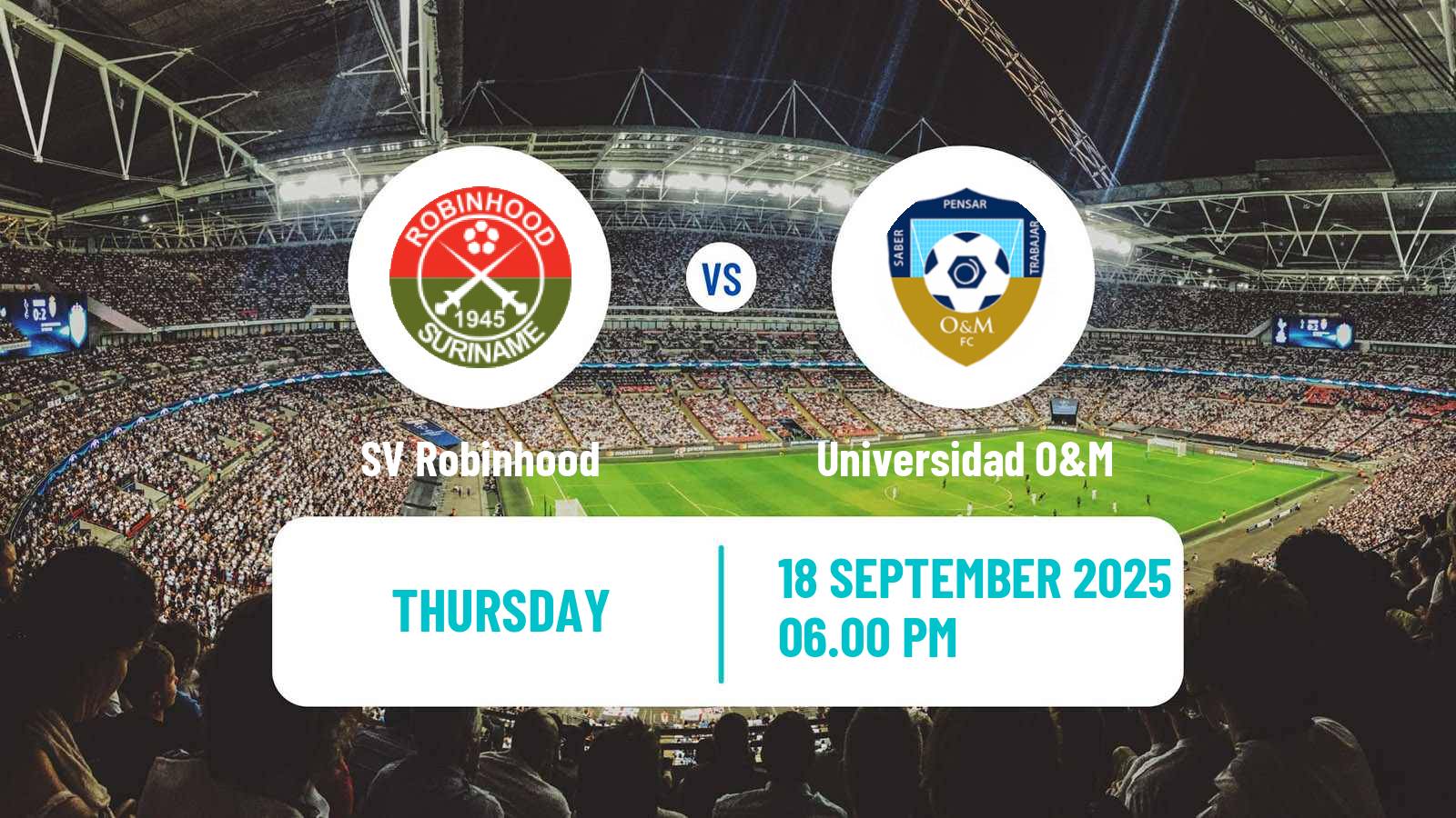 Football Caribbean Club Championship Robinhood - Universidad O&M