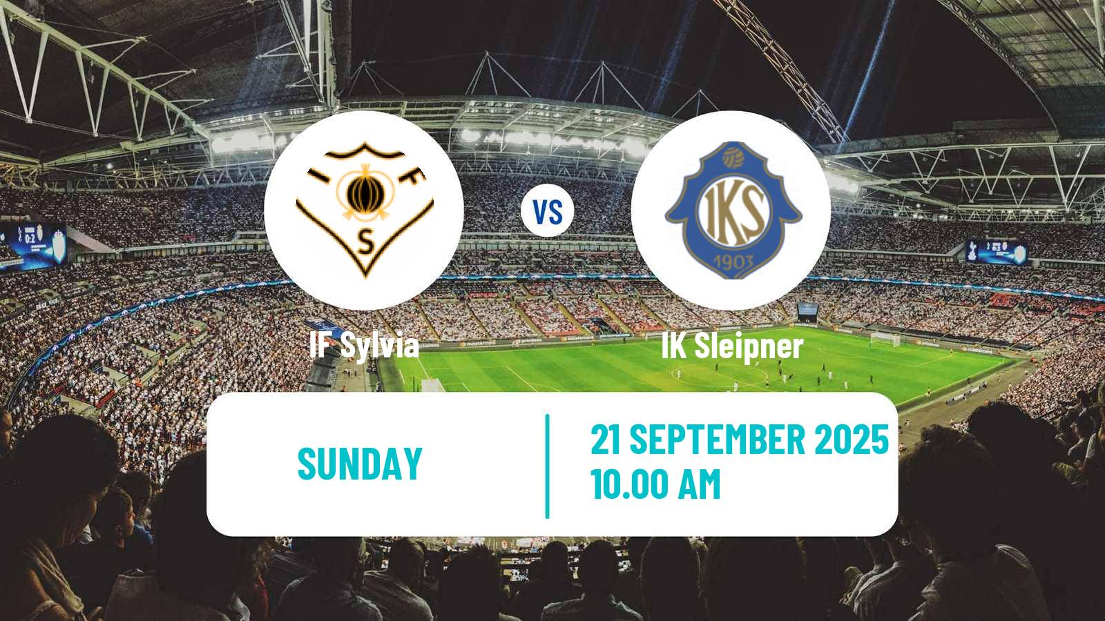 Football Swedish Division 2 - Södra Svealand Sylvia - Sleipner
