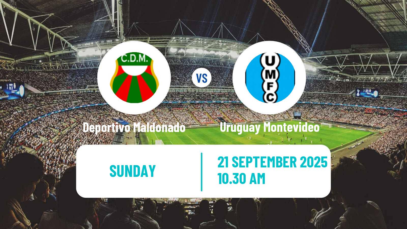 Football Uruguayan Segunda Division Deportivo Maldonado - Uruguay Montevideo