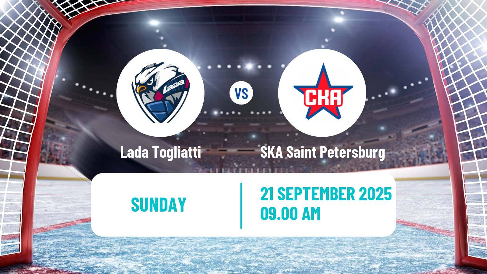 Hockey KHL Lada Togliatti - SKA Saint Petersburg